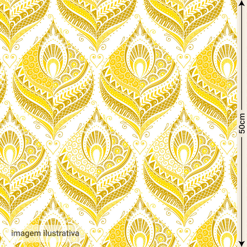 Oxford Digital Indiano Amarelo