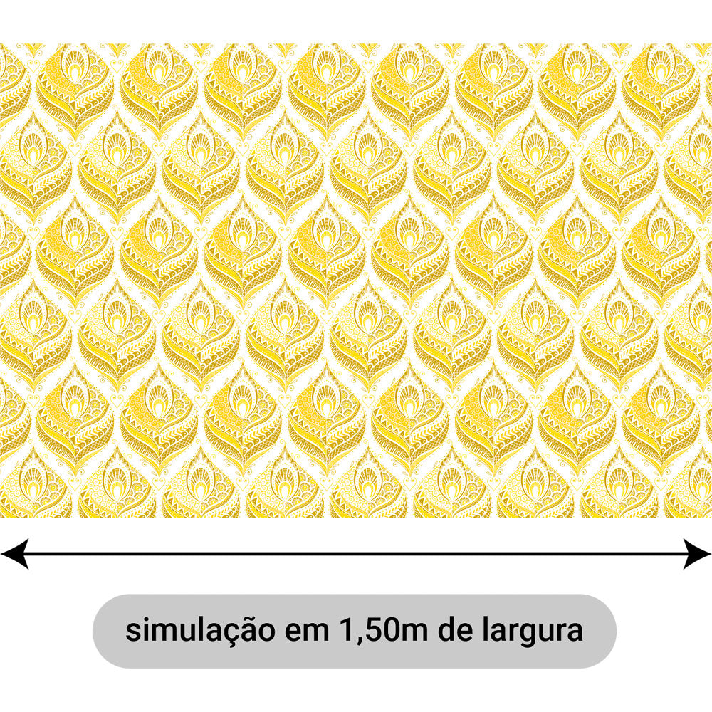 Oxford Digital Indiano Amarelo