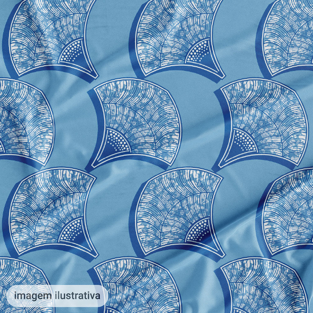 Oxford Digital Indiano Azul