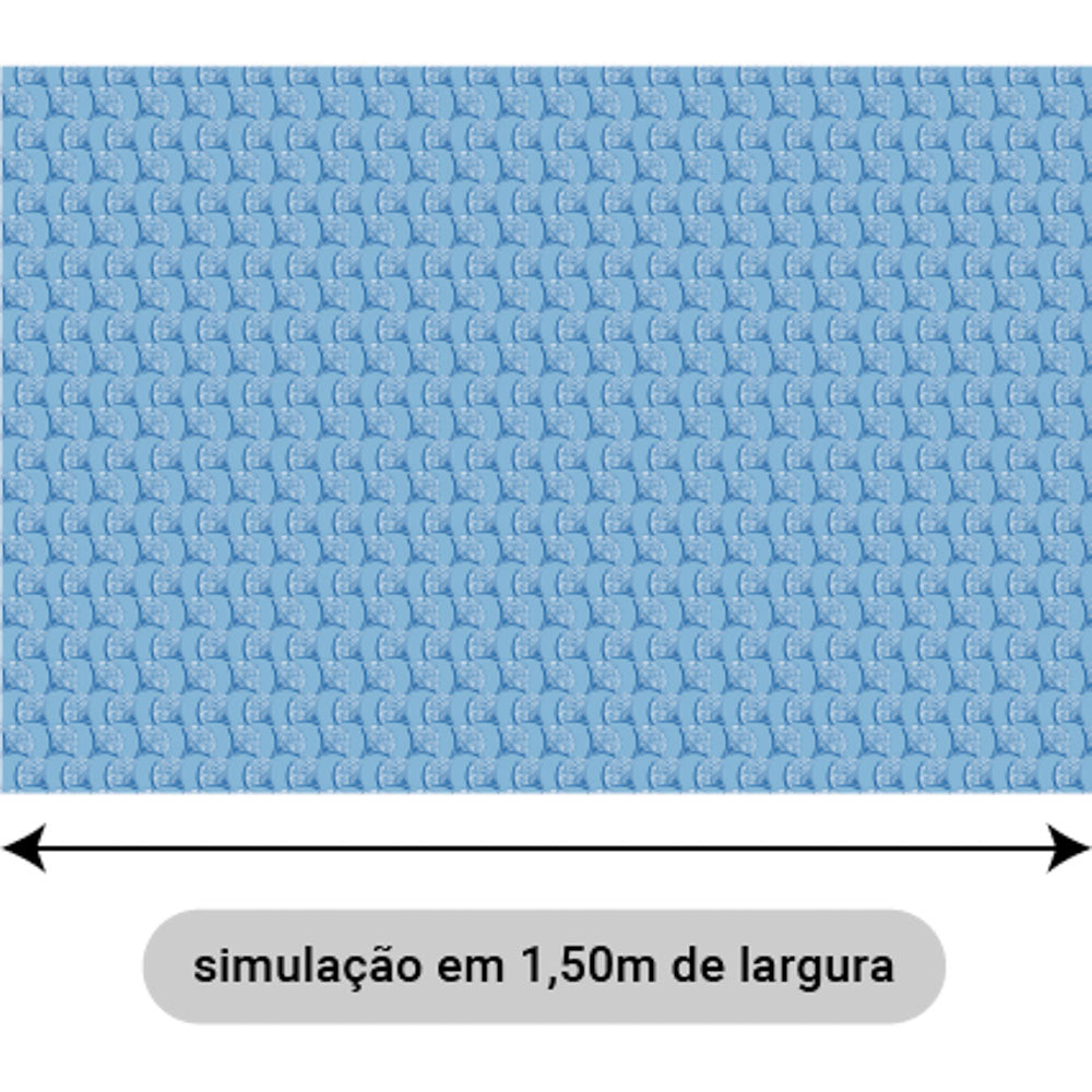 Oxford Digital Indiano Azul