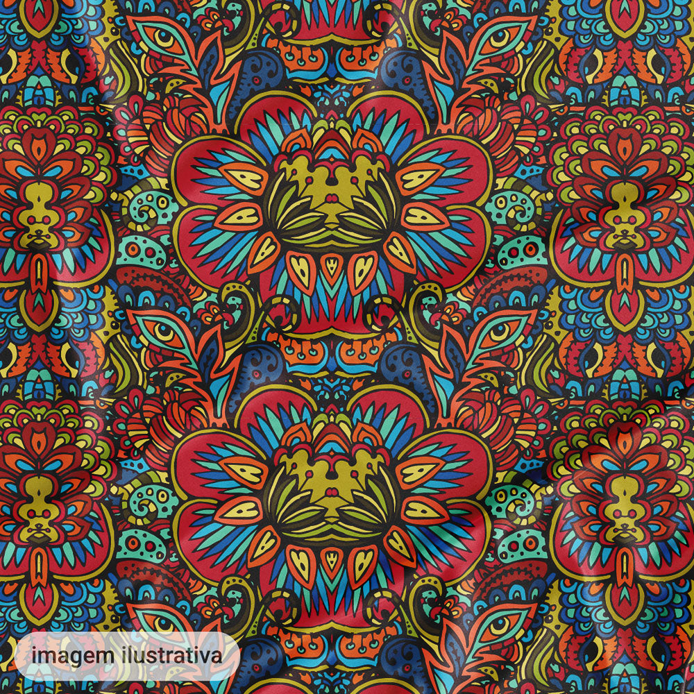 Oxford Digital Mosaico Psicodélico