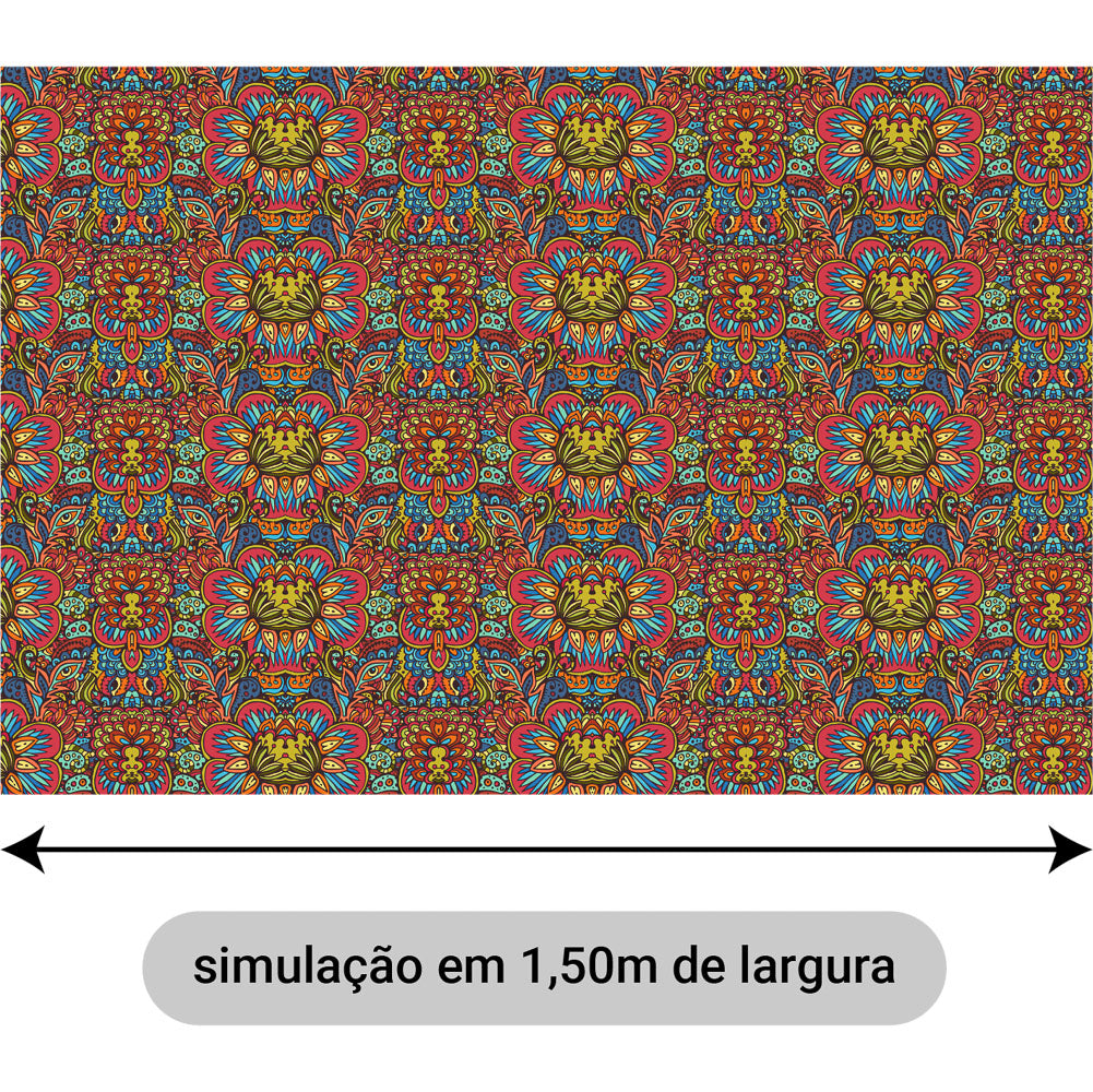 Oxford Digital Mosaico Psicodélico