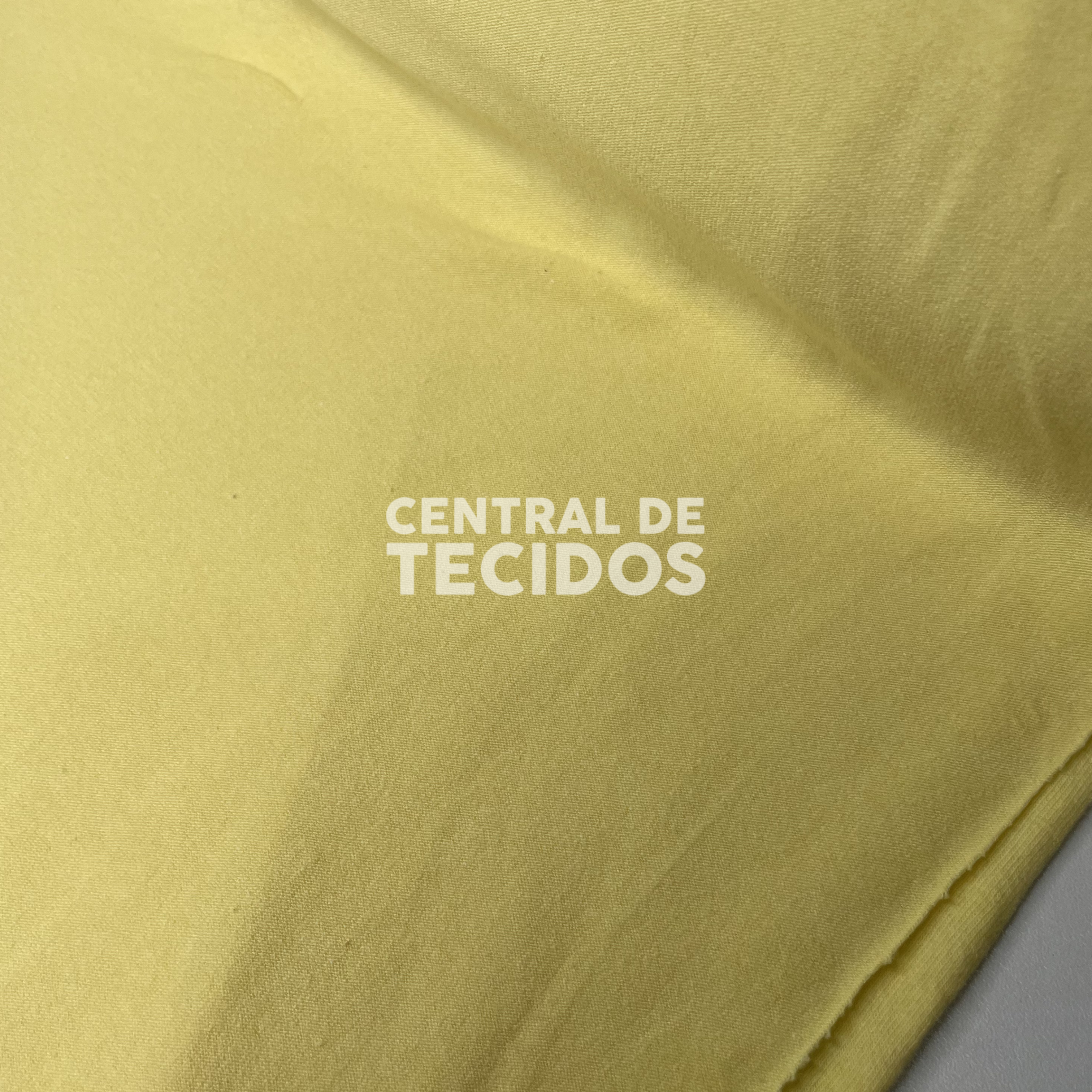 Malha Cotton Amarelo Bebê