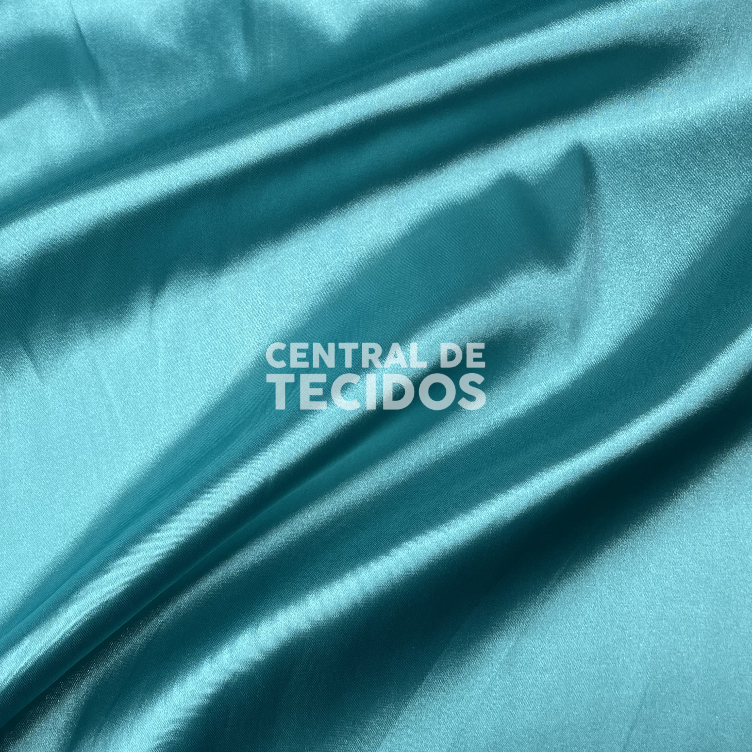 Cetim com Elastano Verde Água