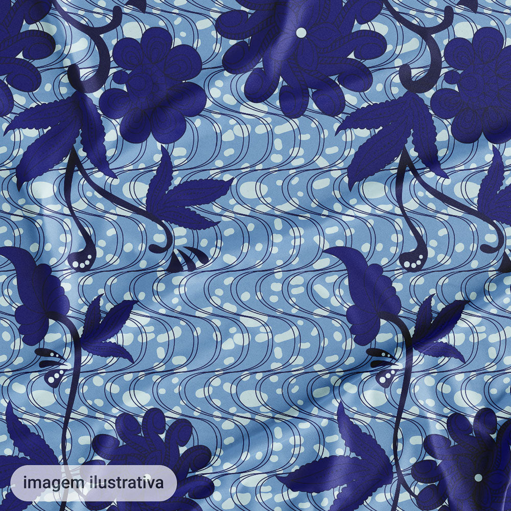 Oxford Digital Encanto de Logun Azul