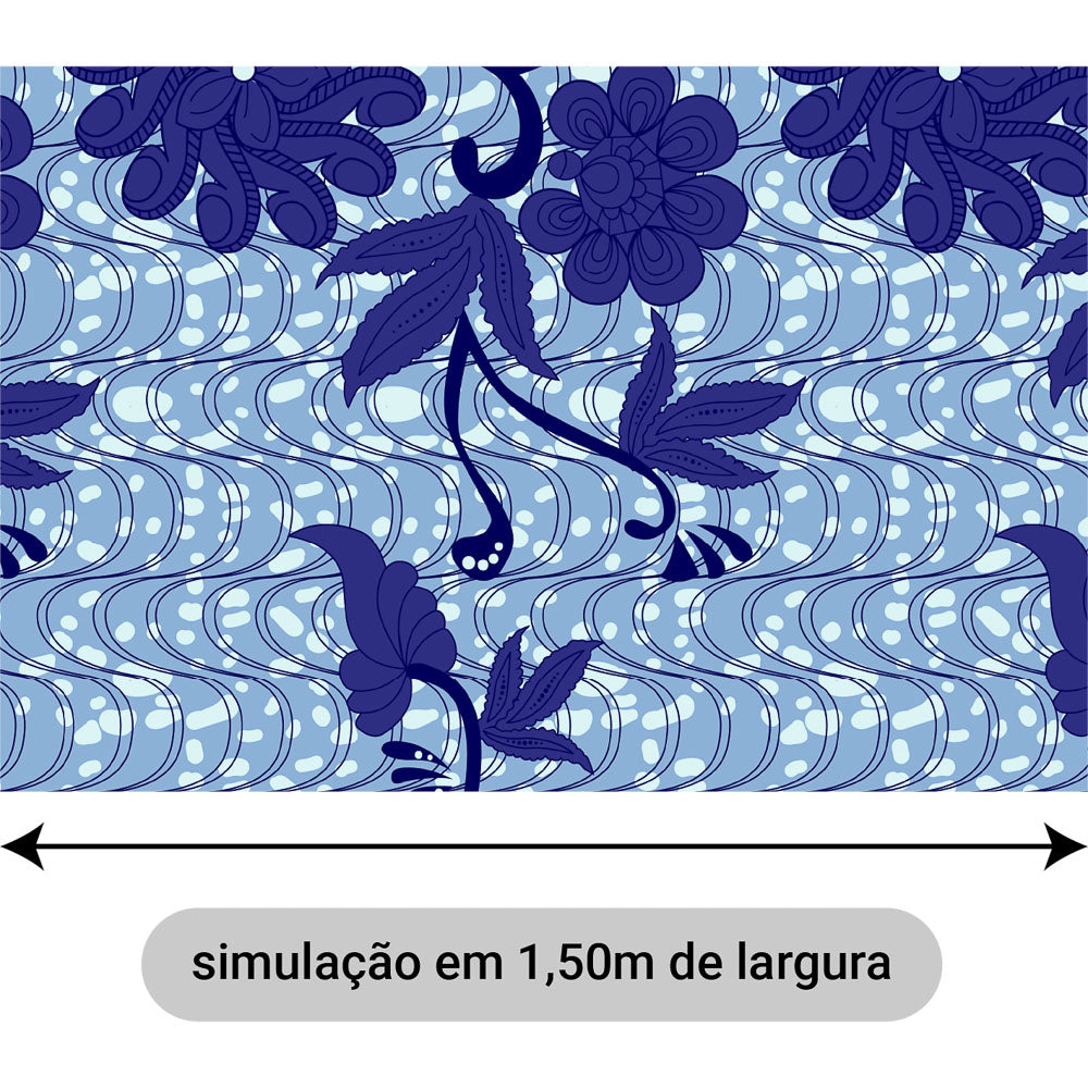 Oxford Digital Encanto de Logun Azul