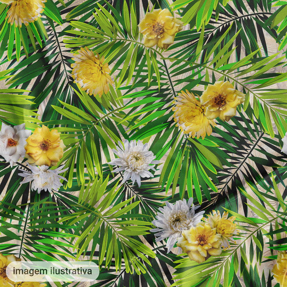 Oxford Digital Floral Tropical