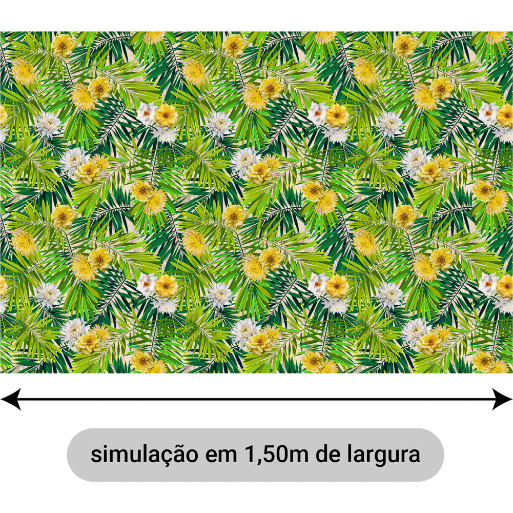 Oxford Digital Floral Tropical