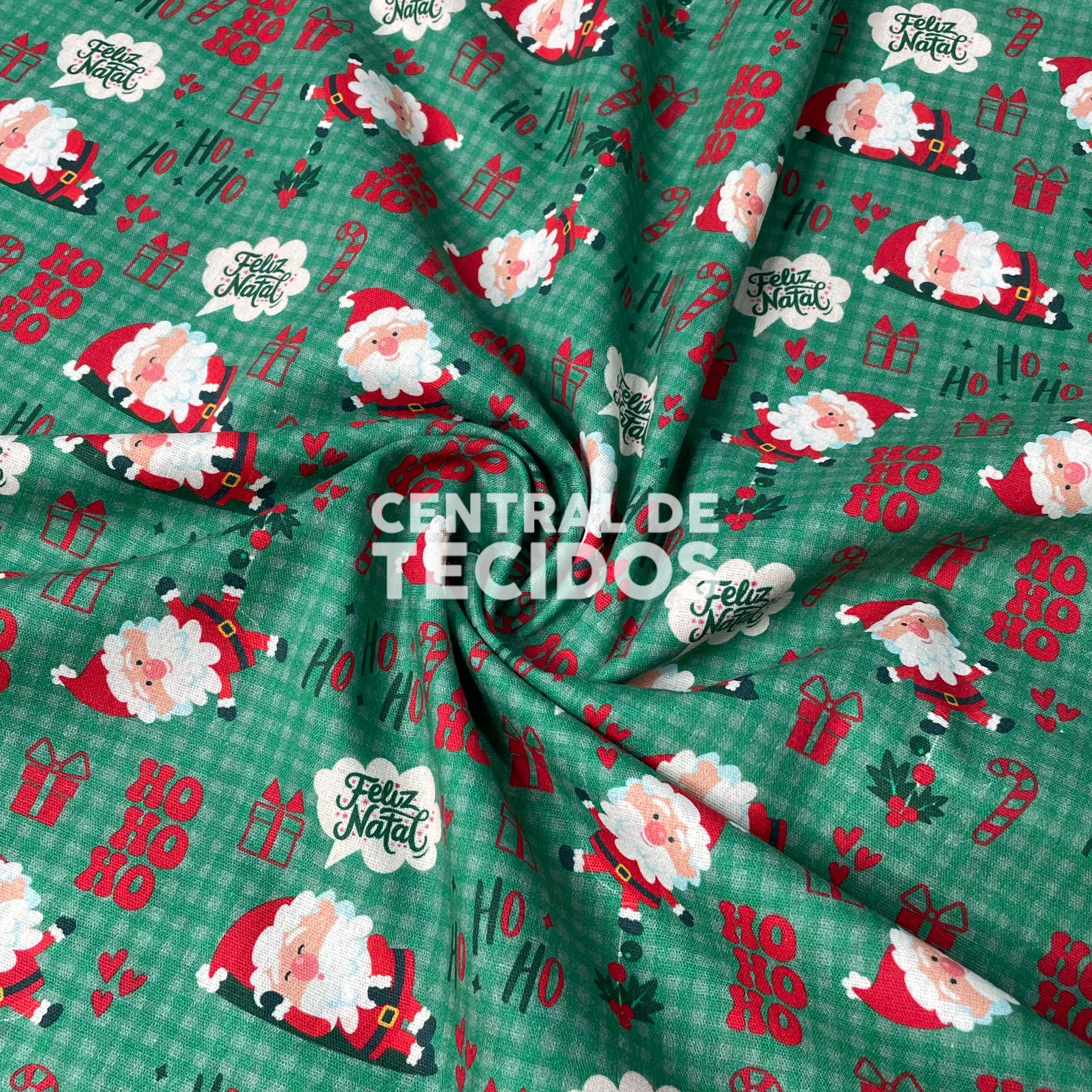 Tricoline Natalino Noel Festivo