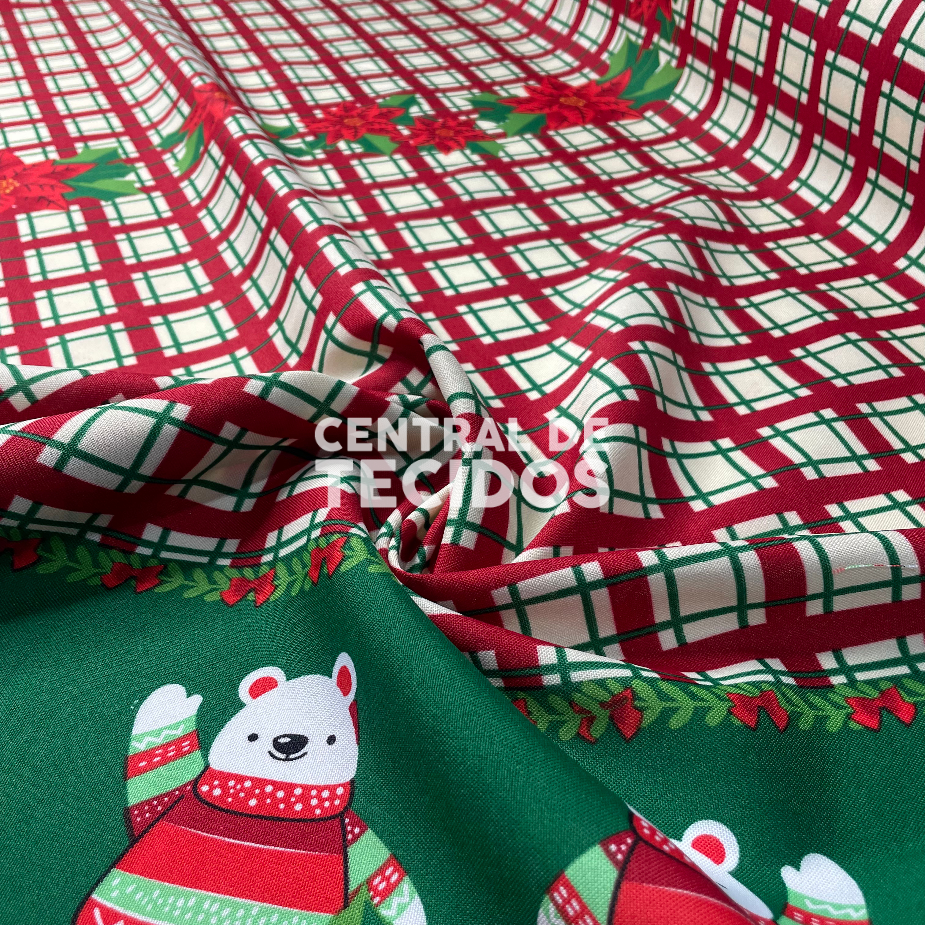 Oxford Natalino Ursinhos de Natal