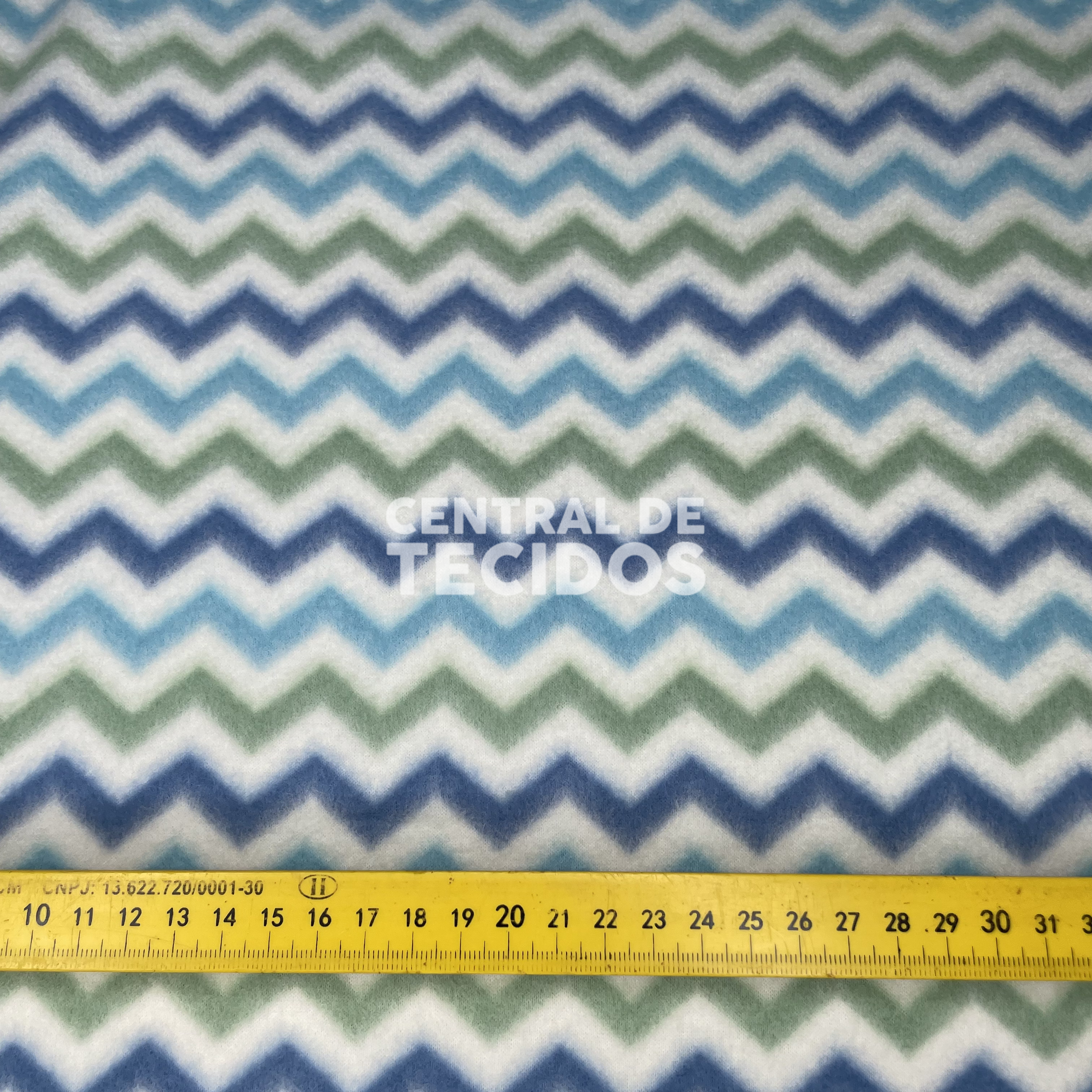 Soft Térmico Zig Zag Azul e Verde