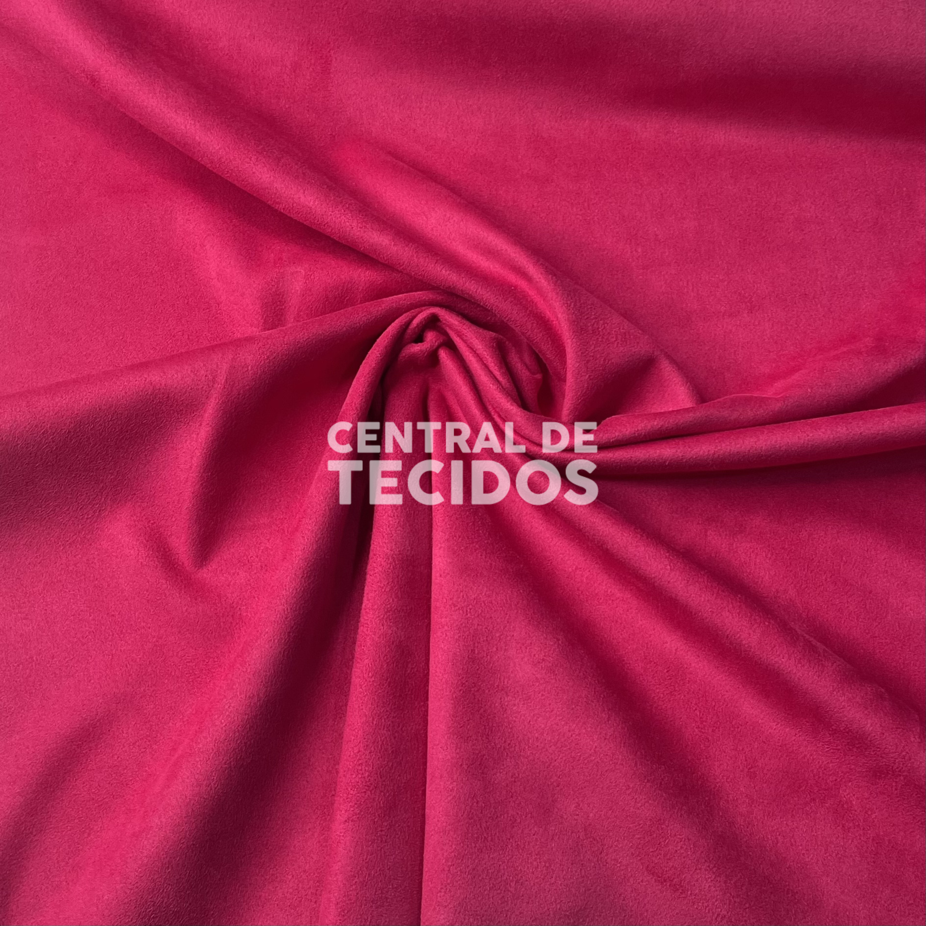 Malha Scuba Suede Rosa Pink