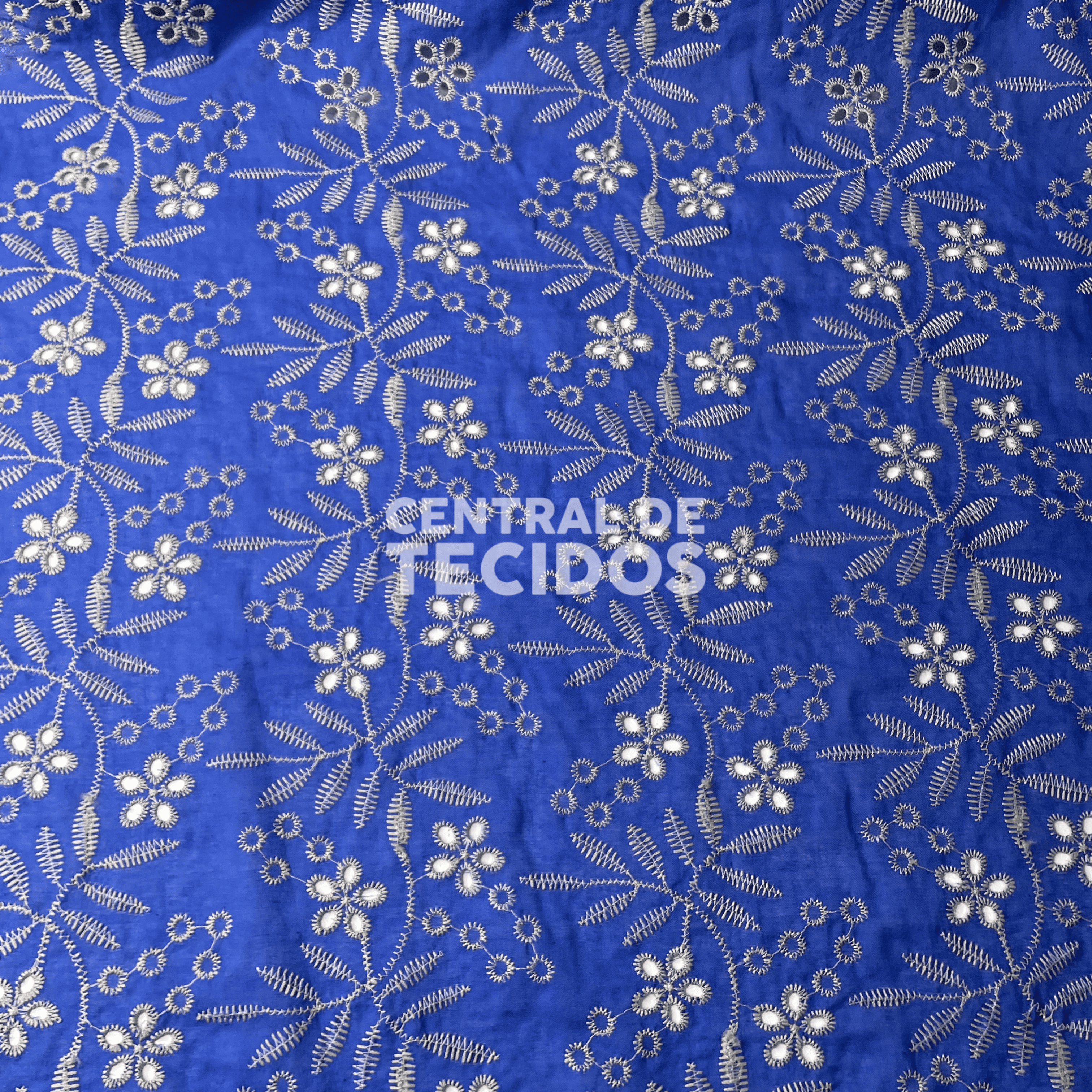 Laise Bordado Azul Royal