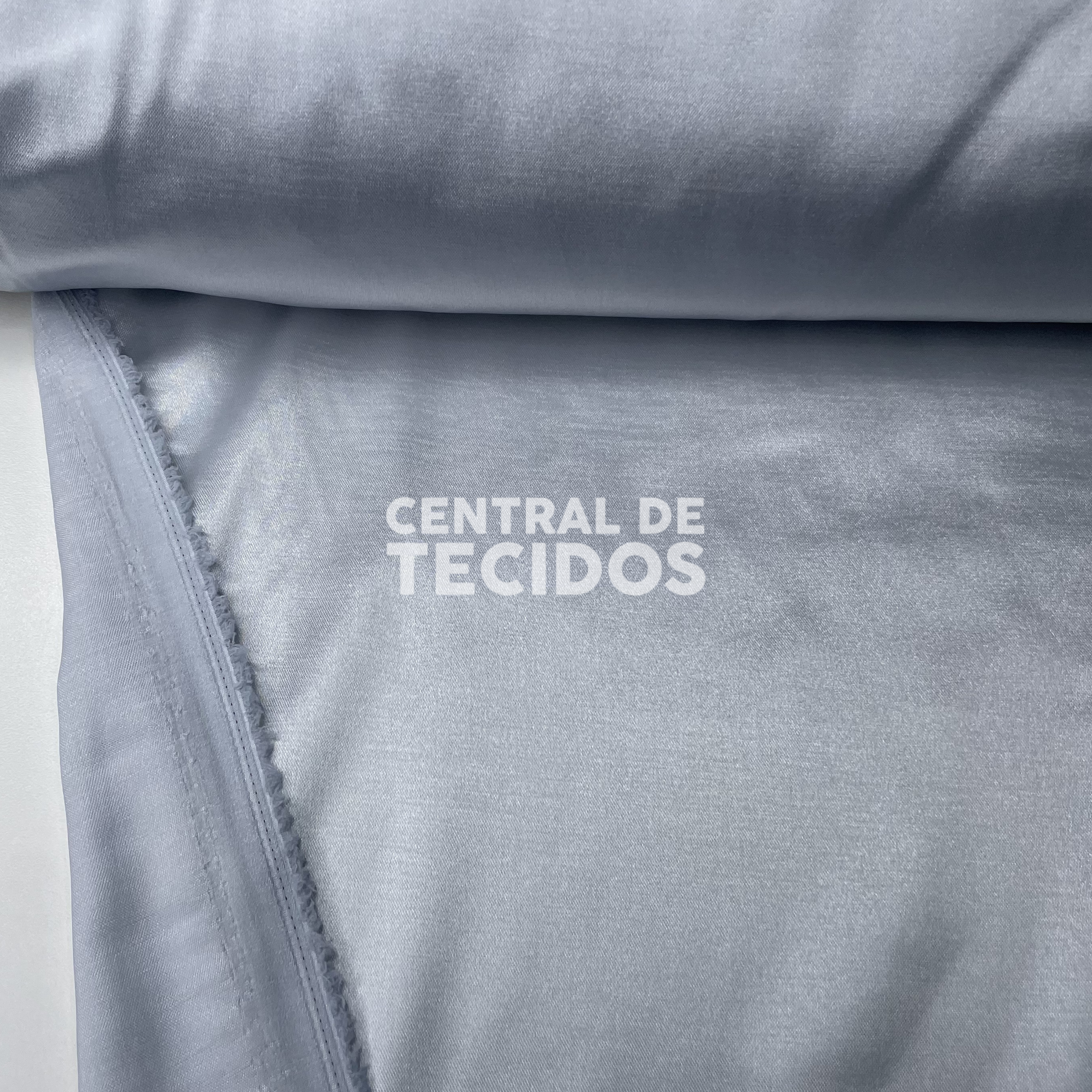 Cetim com Elastano Cinza