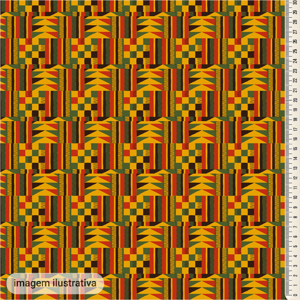 Oxford Digital Geométrico Kente