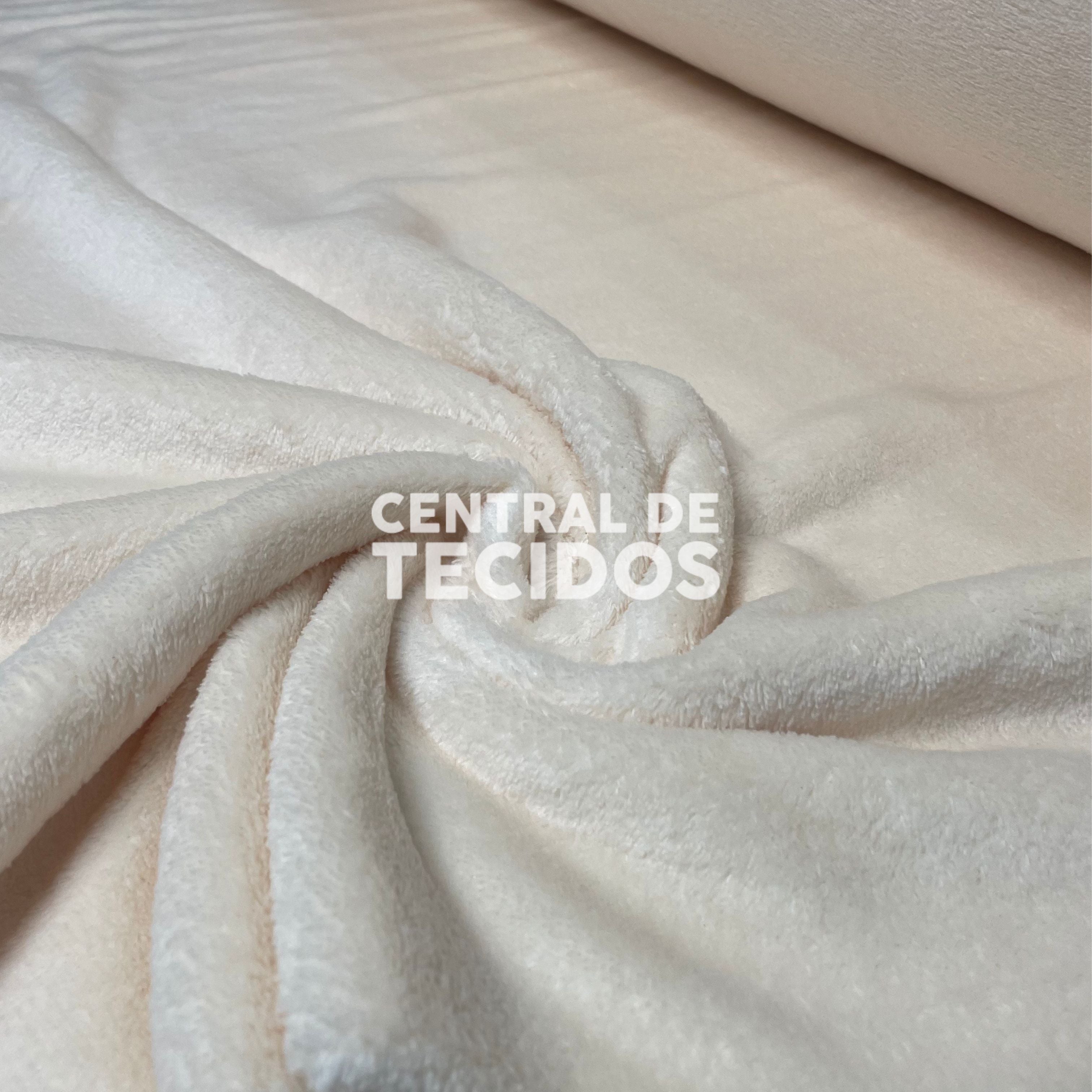 Fleece Liso Off White