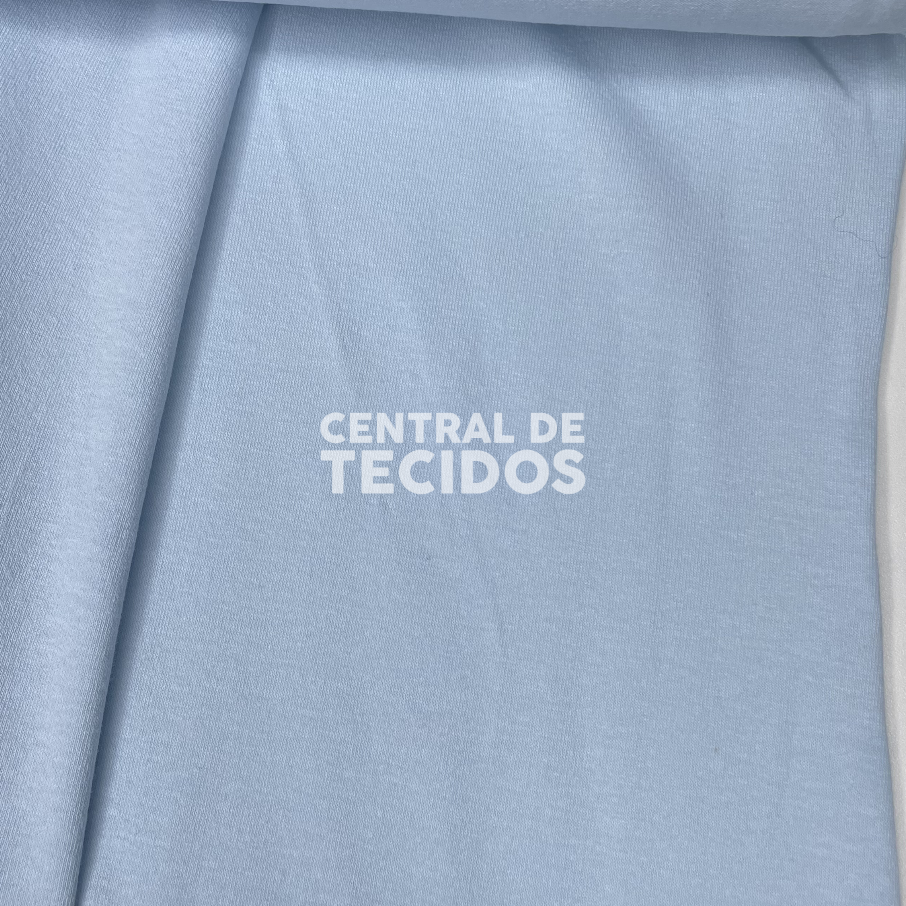 Malha Cotton Azul Bebê