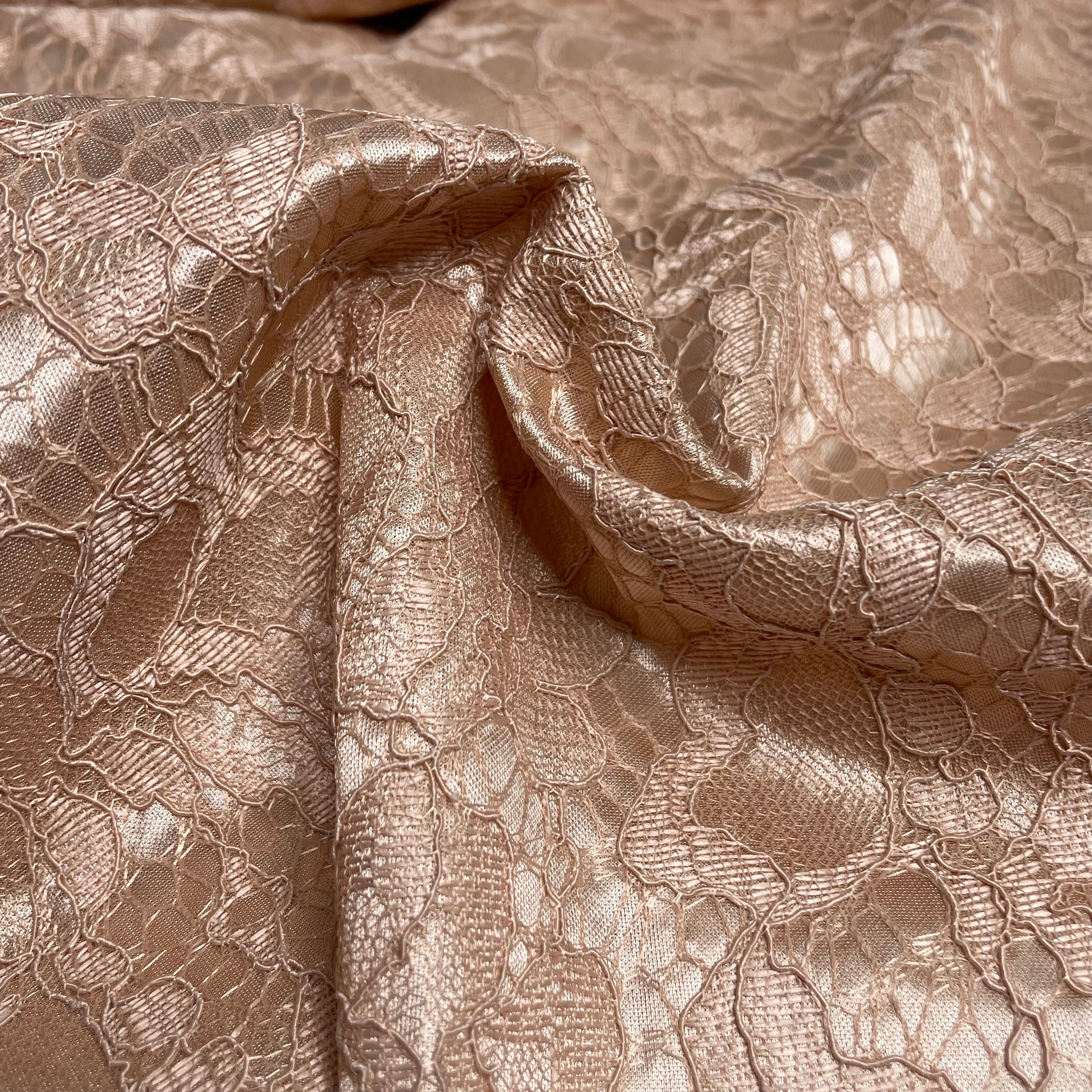 Renda Hope Lace Dublada com Cetim Marfim