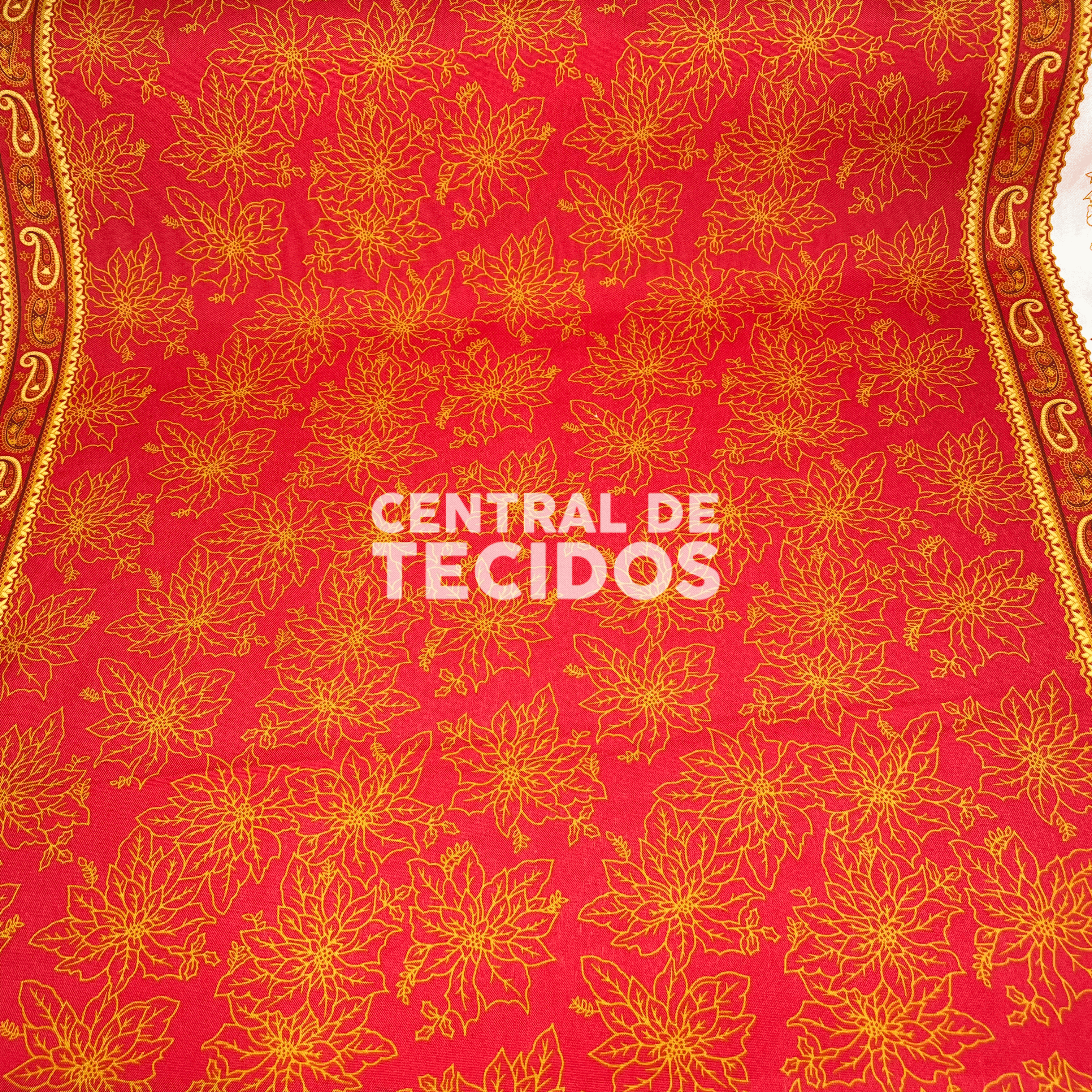 Oxford Natalino Natal Imperial Vermelho