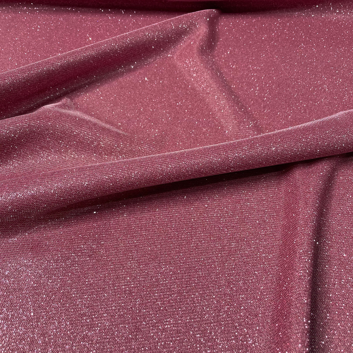 Malha Lurex Rosa Antigo