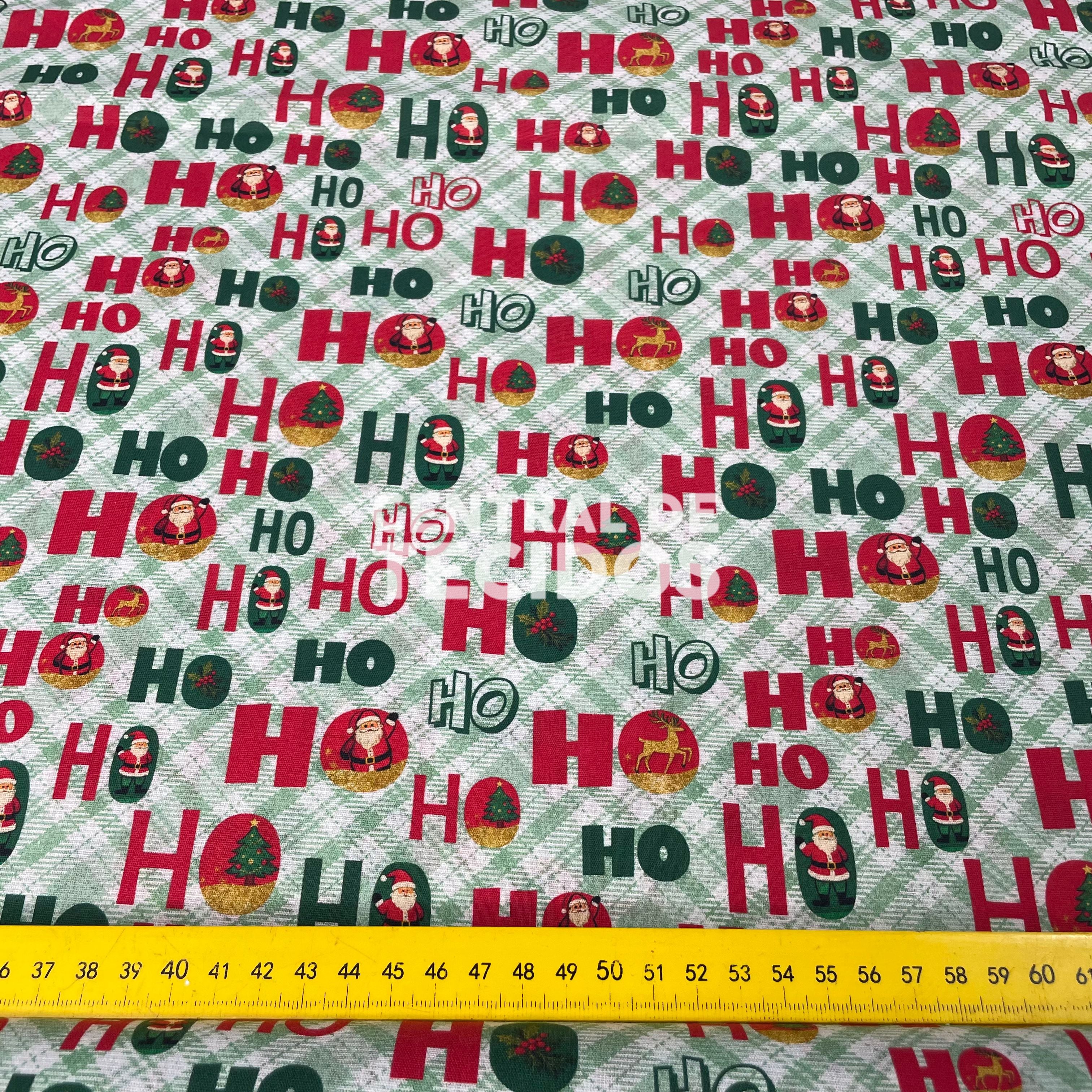 Tricoline Natalino Alegria do Noel