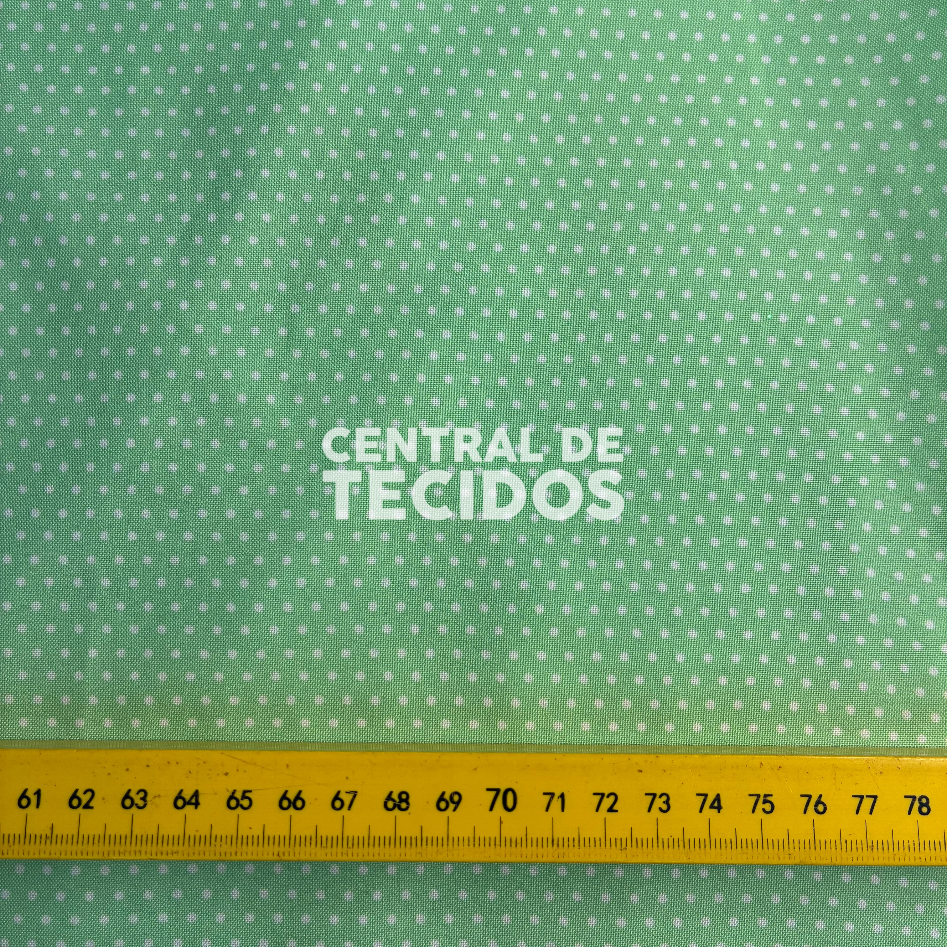 Oxfordine Digital Poa PP Fundo Verde Lima
