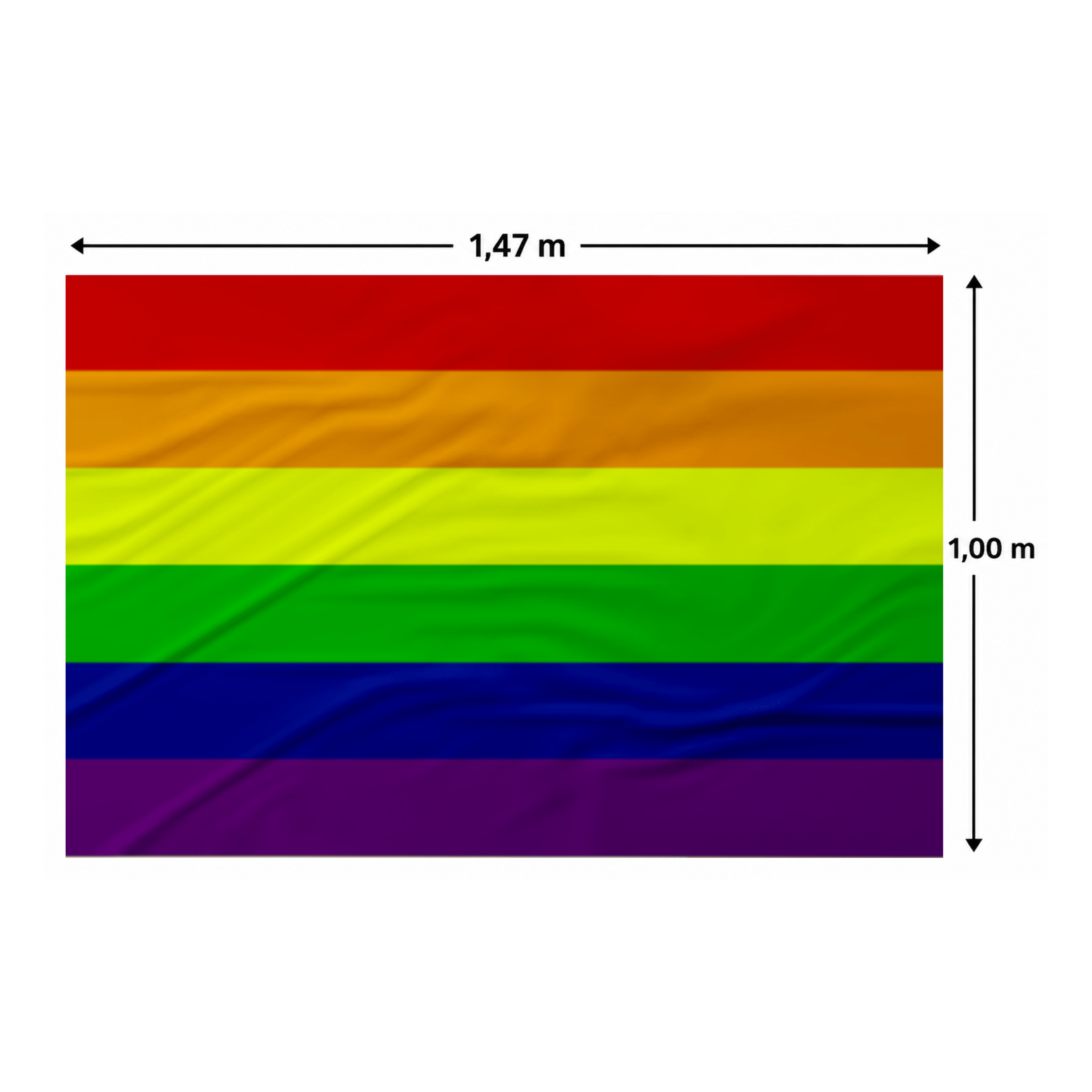 Bandeira em Microtel LGBTQIAP+