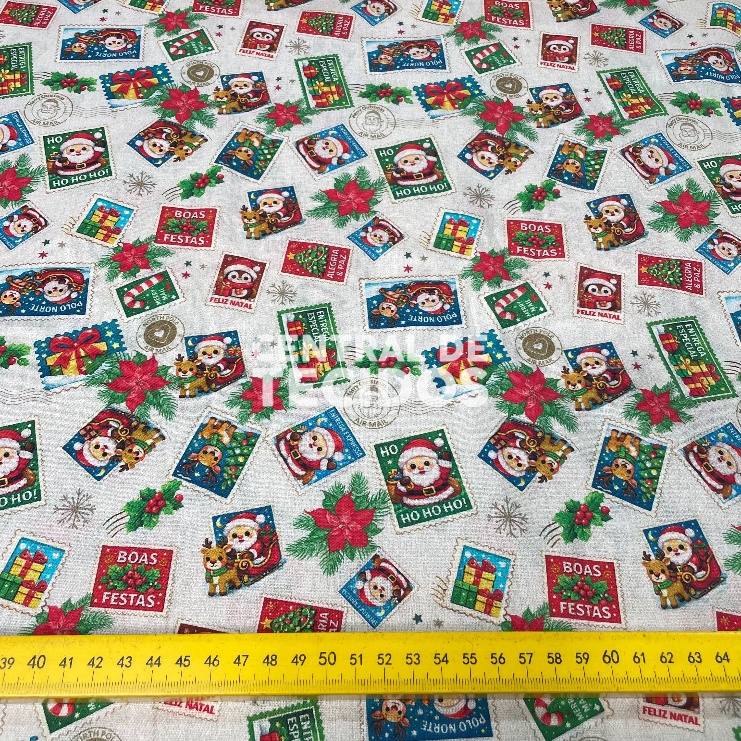 Tricoline Natalino Cartões de Natal