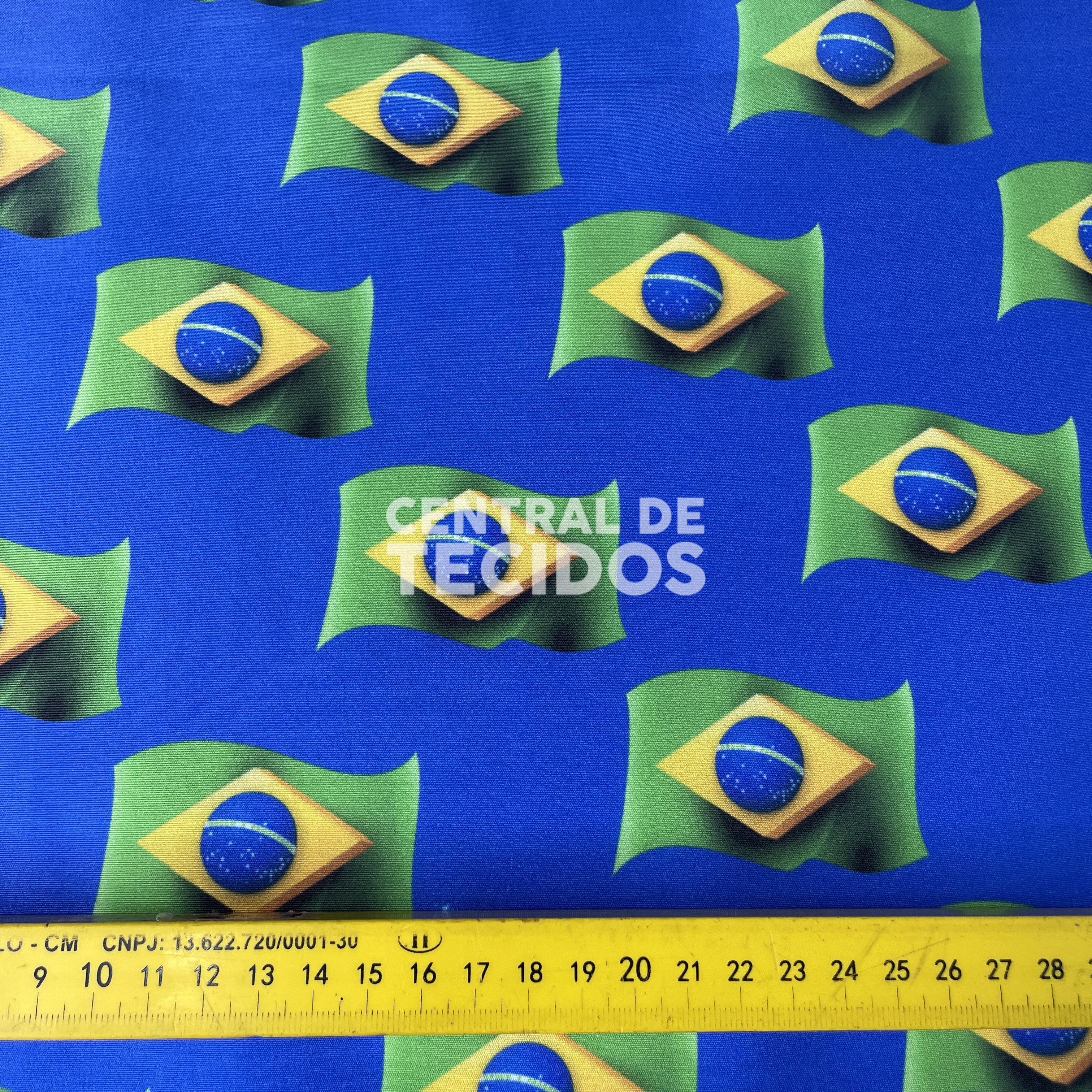 Microtel Digital Copa Bandeira Brasil Fundo Azul