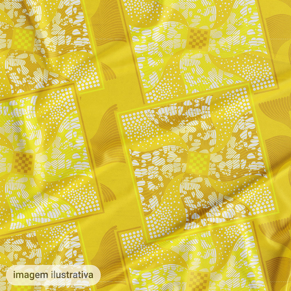 Oxford Digital Cataventos Amarelo Vibrante