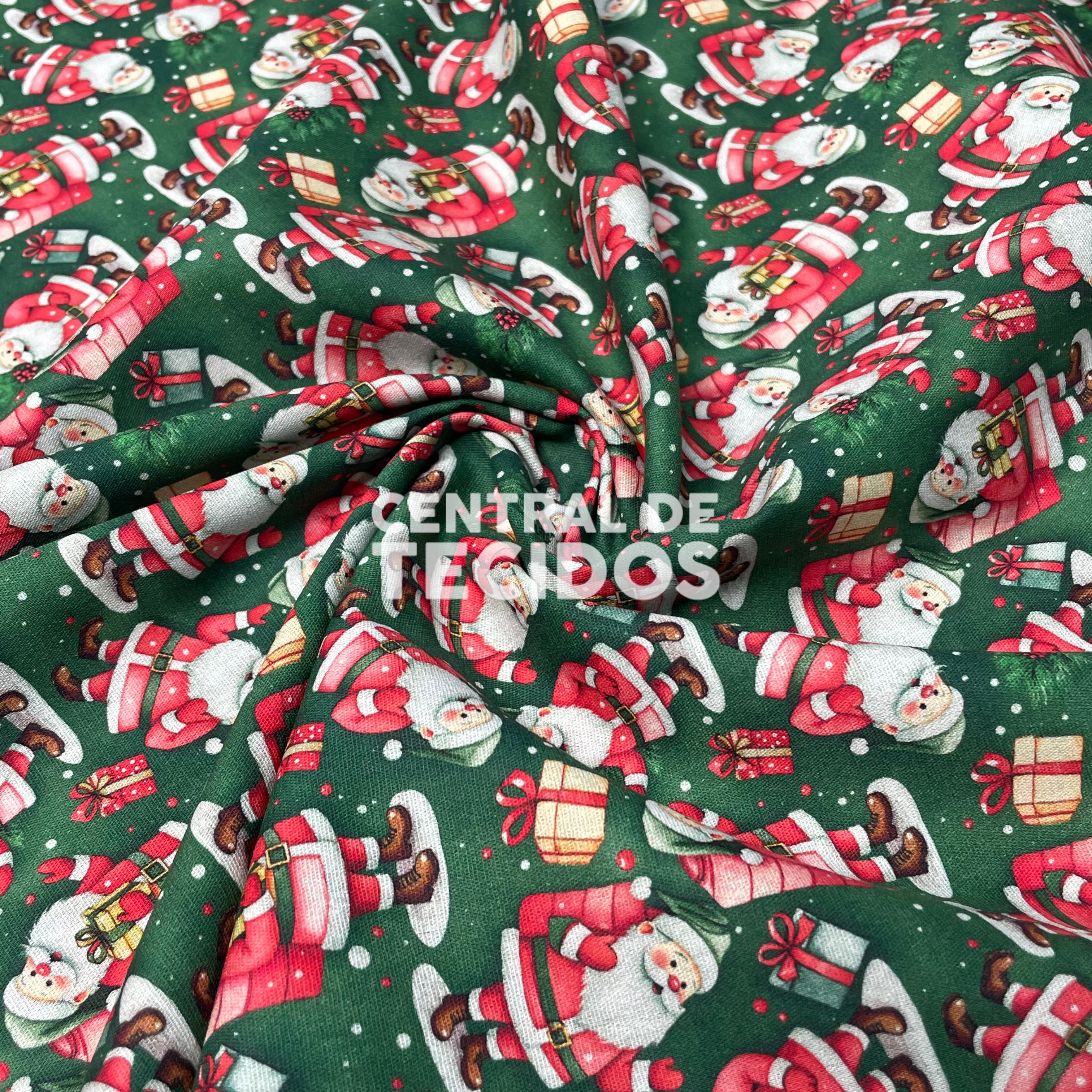 Tricoline Natalino Papai Noel
