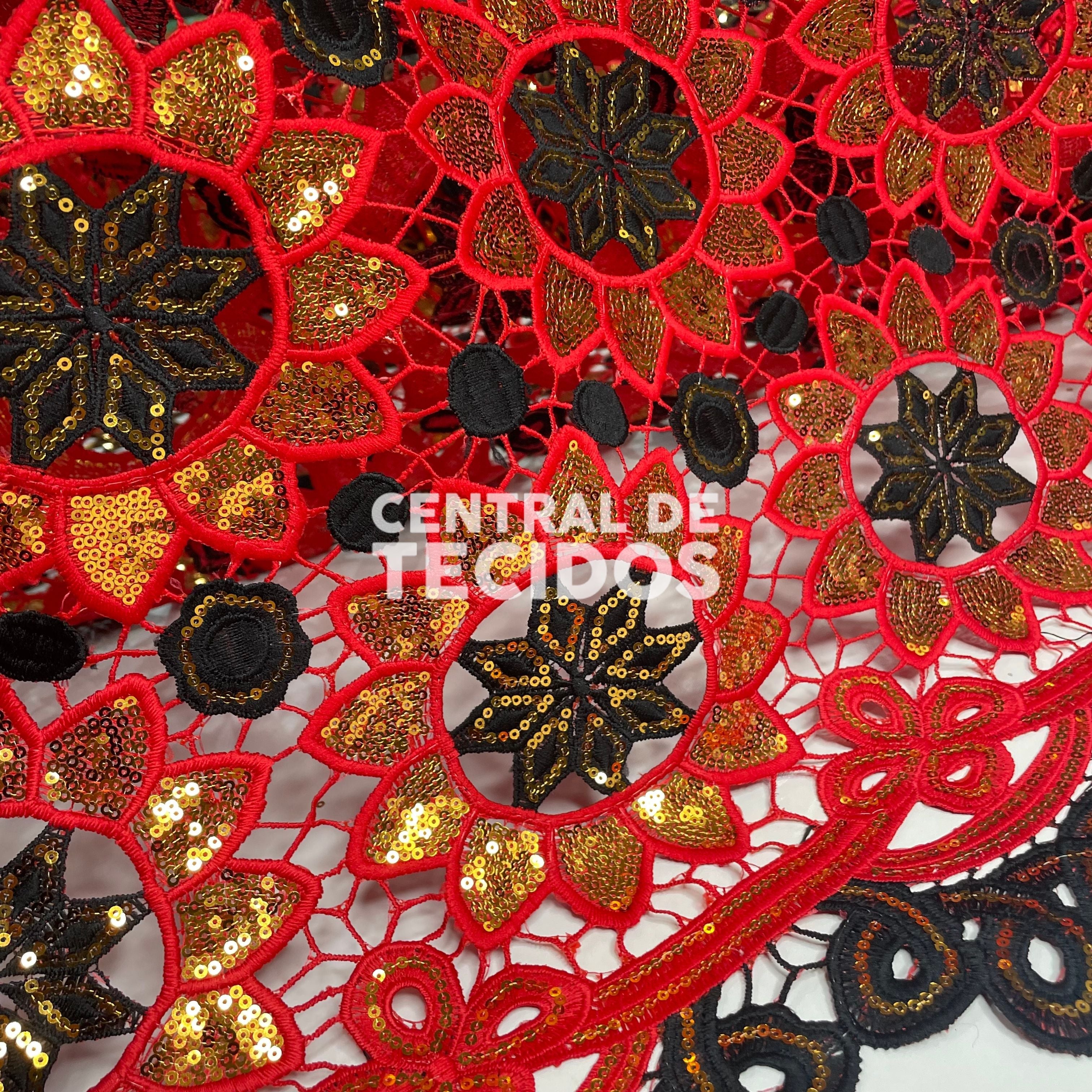 Guipir Kigali Preto e Vermelho