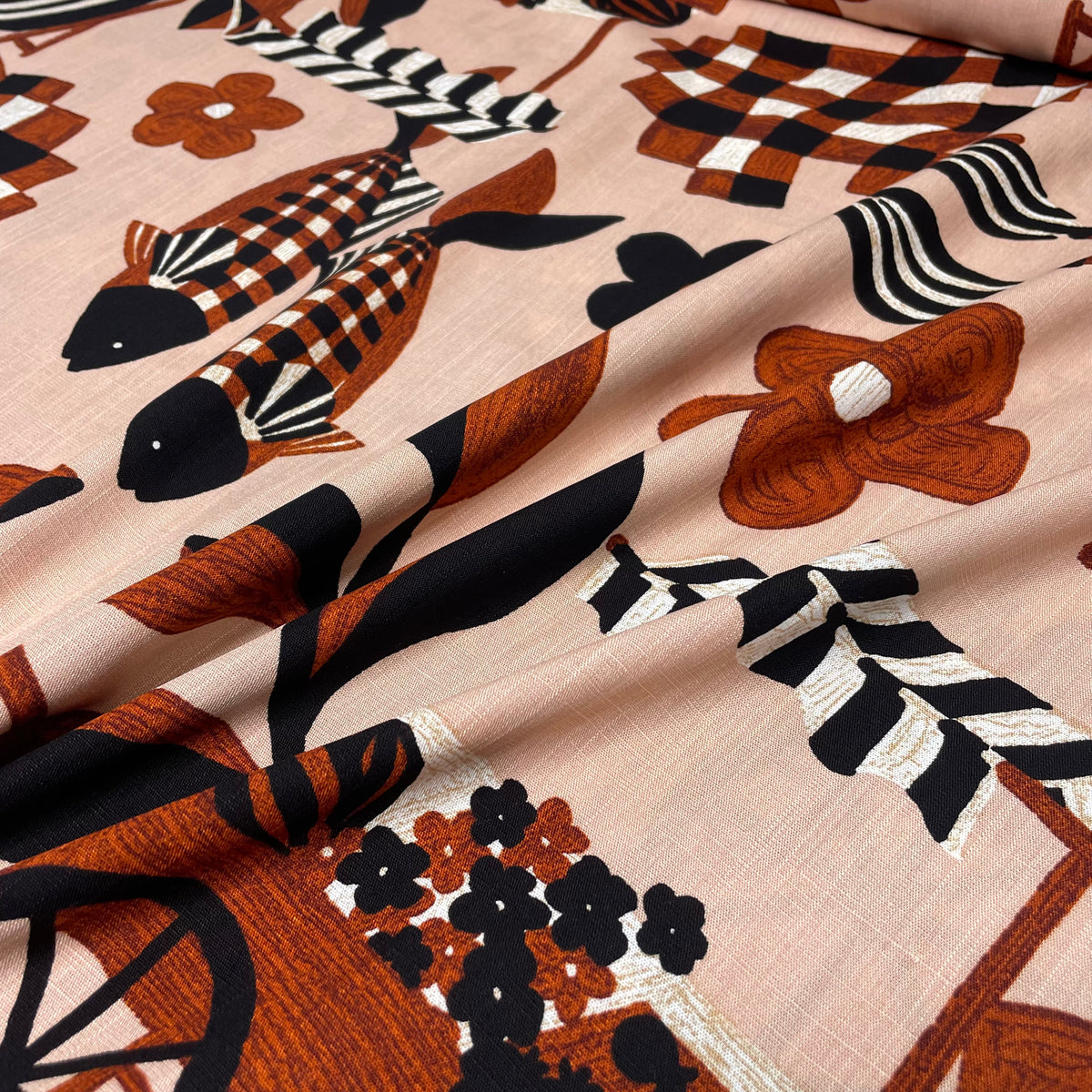 Rayon Viscose Estampada 06