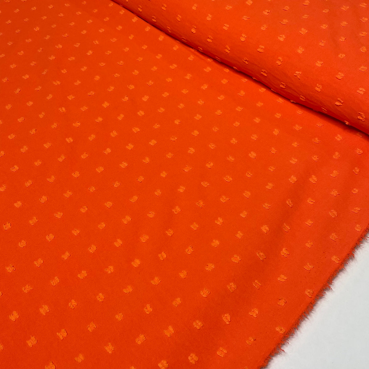 Crepe Dunas Pipoca Laranja Vivo