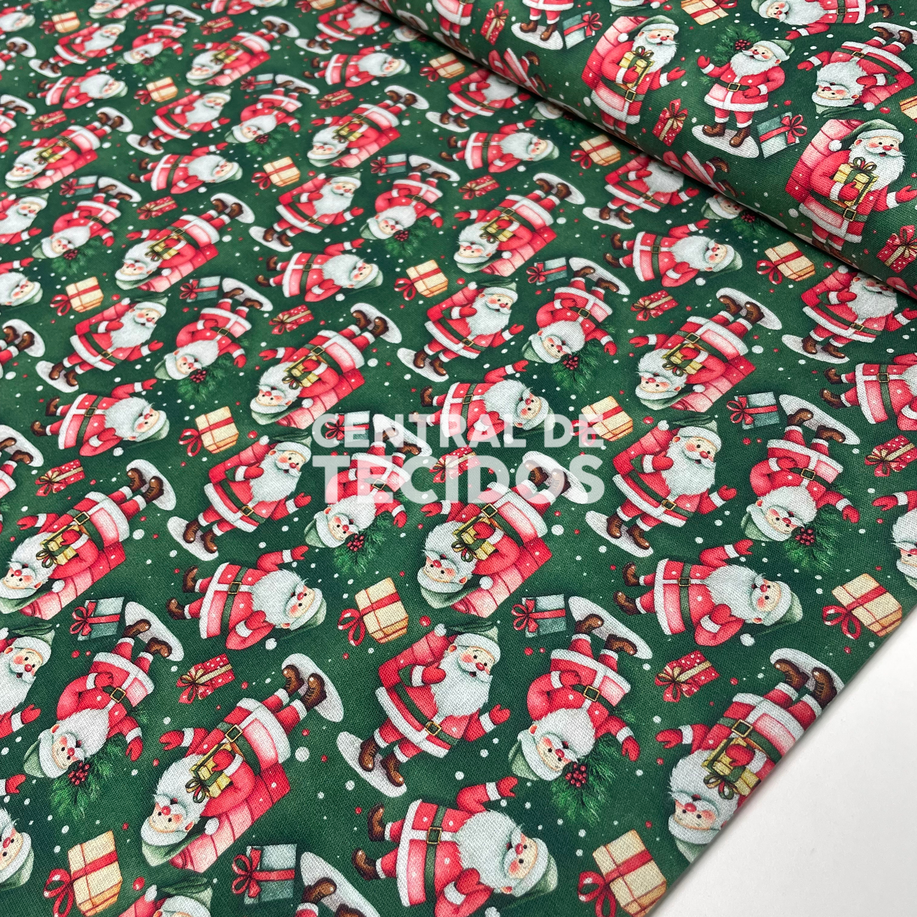 Tricoline Natalino Papai Noel