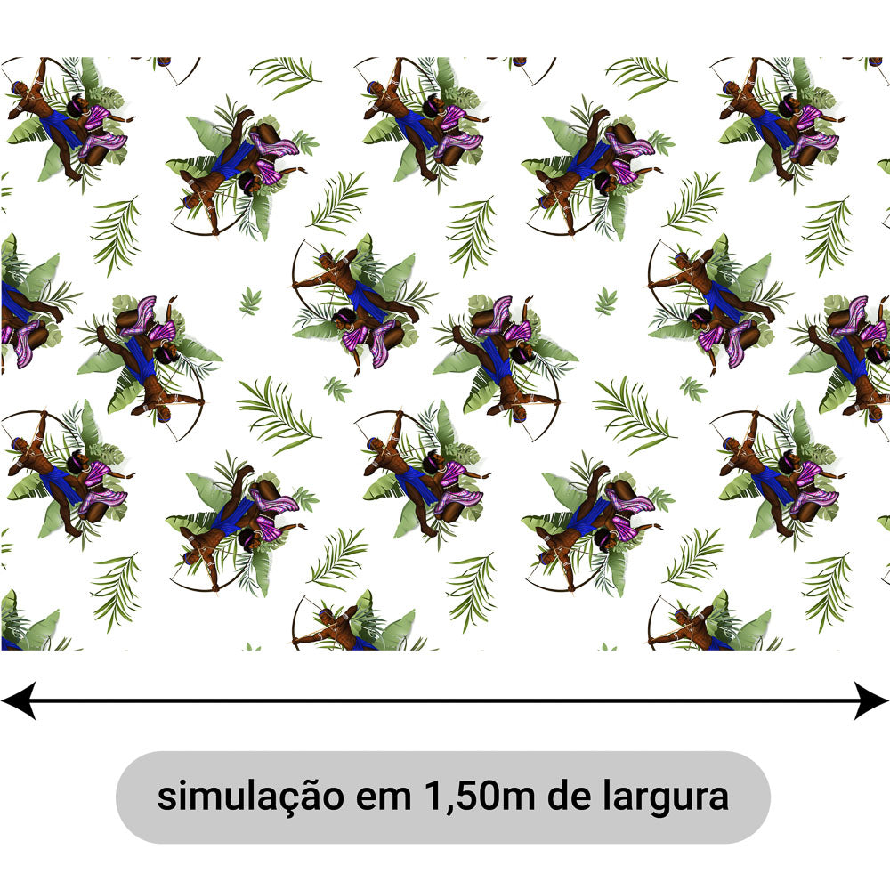 Oxford Digital Oxossi e Obá Fundo Branco