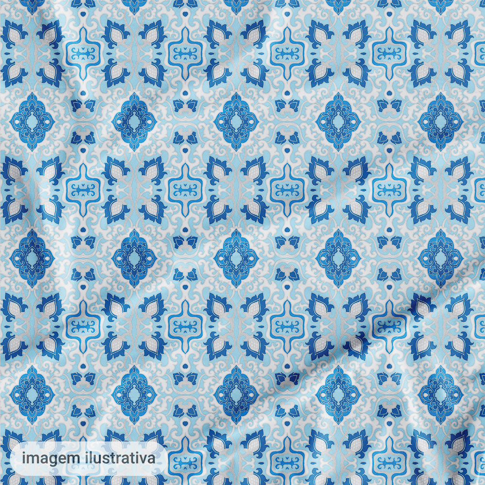 Oxford Digital Mosaico Barroco Azul