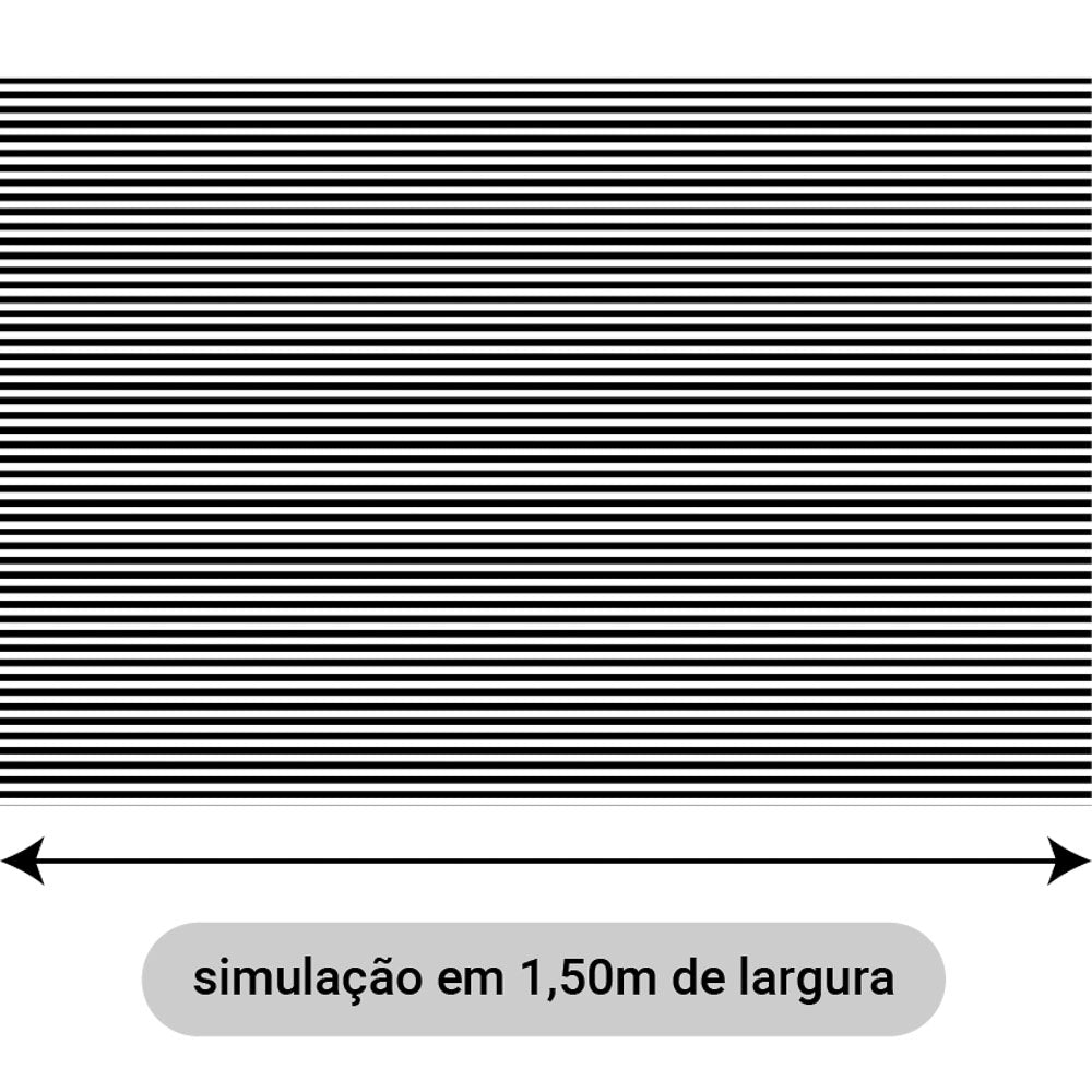 Oxford Digital Listras Preto e Branco
