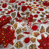 Guipir Kigali Vermelho e Dourado