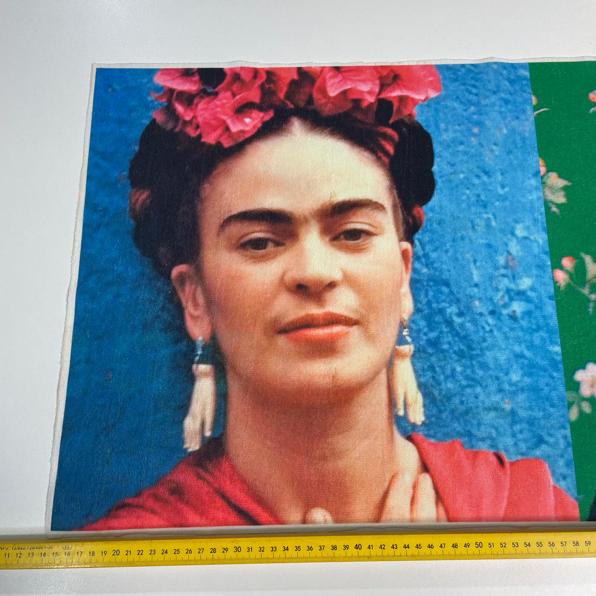 Veludo Suede Digital Frida Kahlo 02 50x50