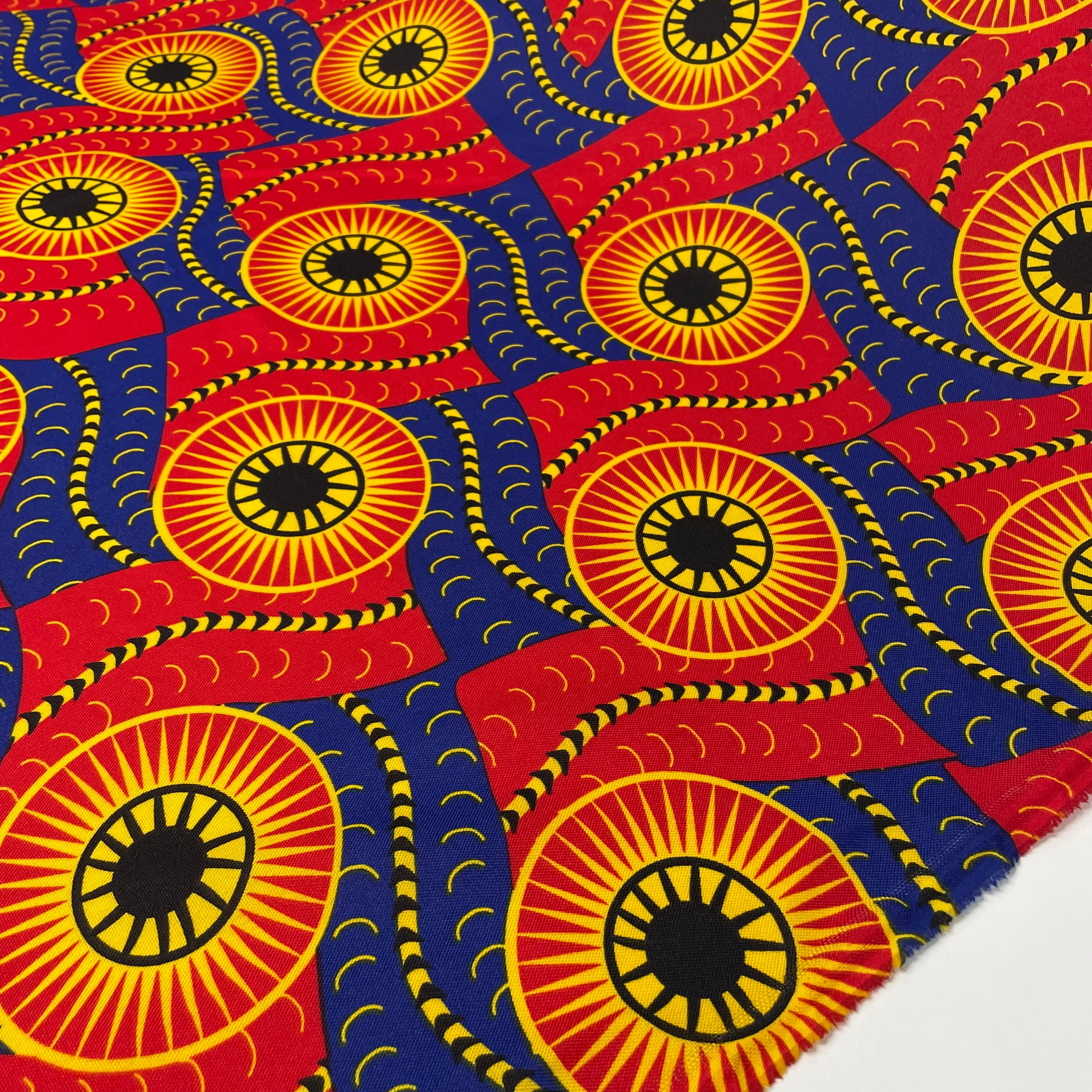 Oxford Étnico Mandala Tribal Amarelo Azul