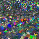Paetê Majestic Holográfico Prata