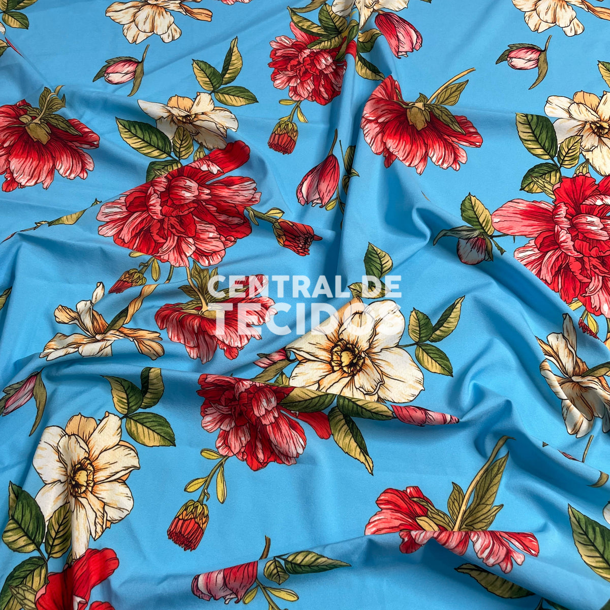 Toque de Seda Floral Verão I