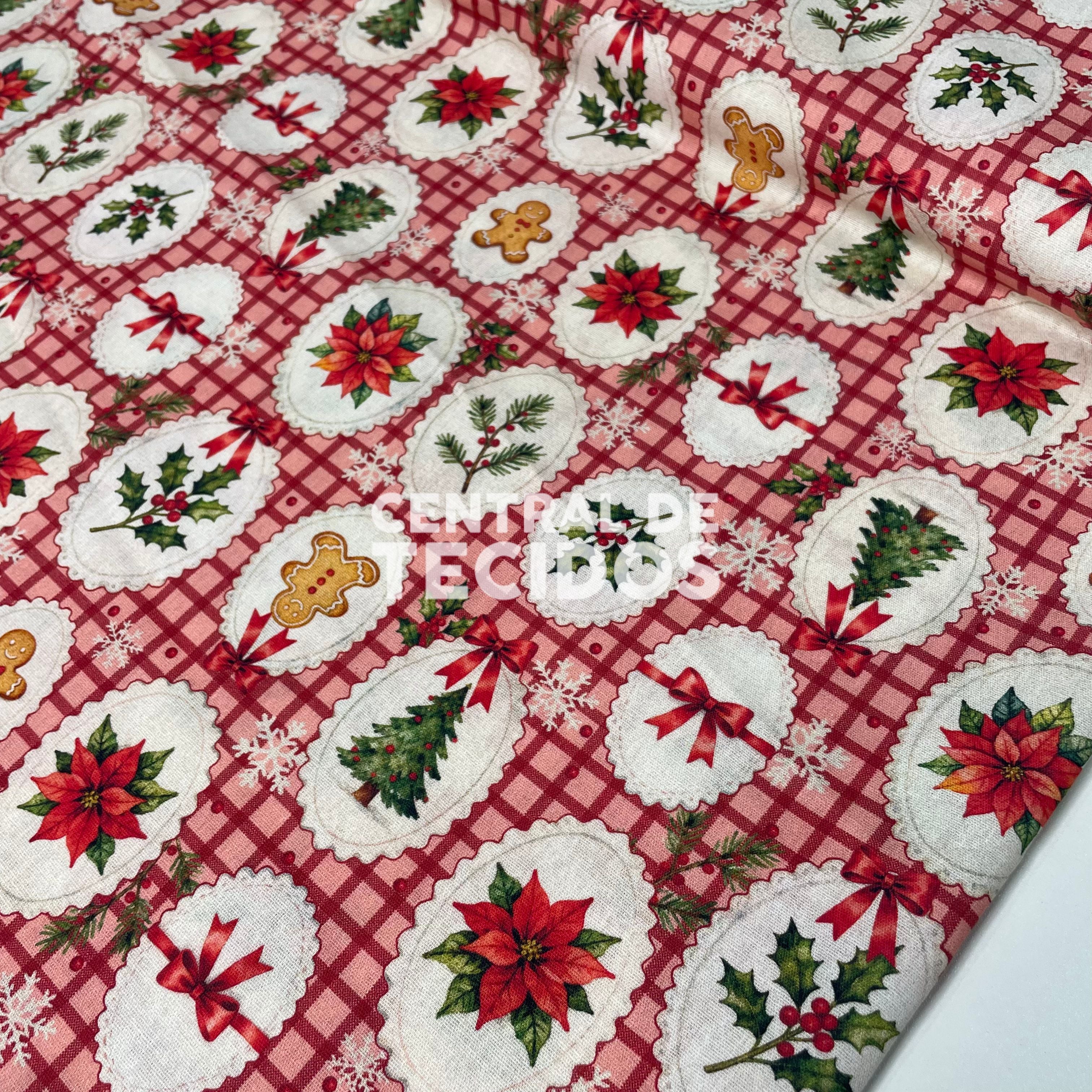 Tricoline Natalino Tradição de Natal