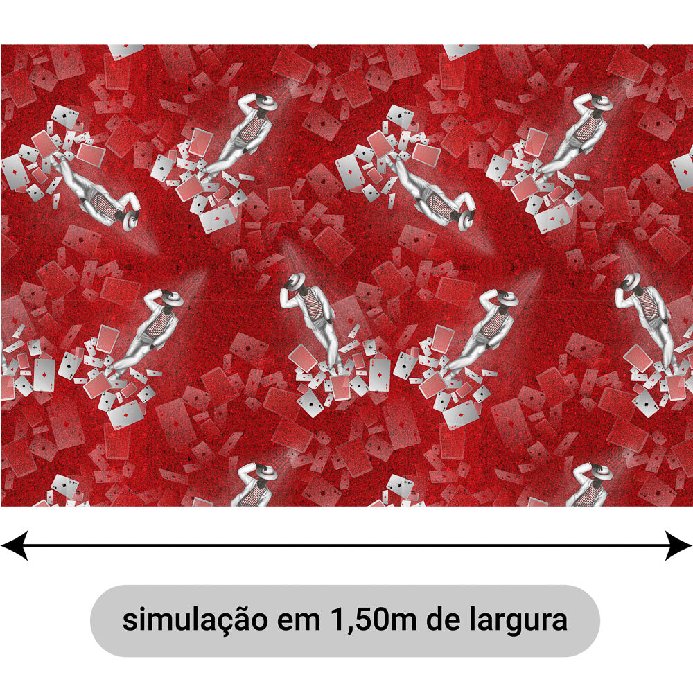 Oxford Digital Manto de Zé Pelintra Fundo Vermelho