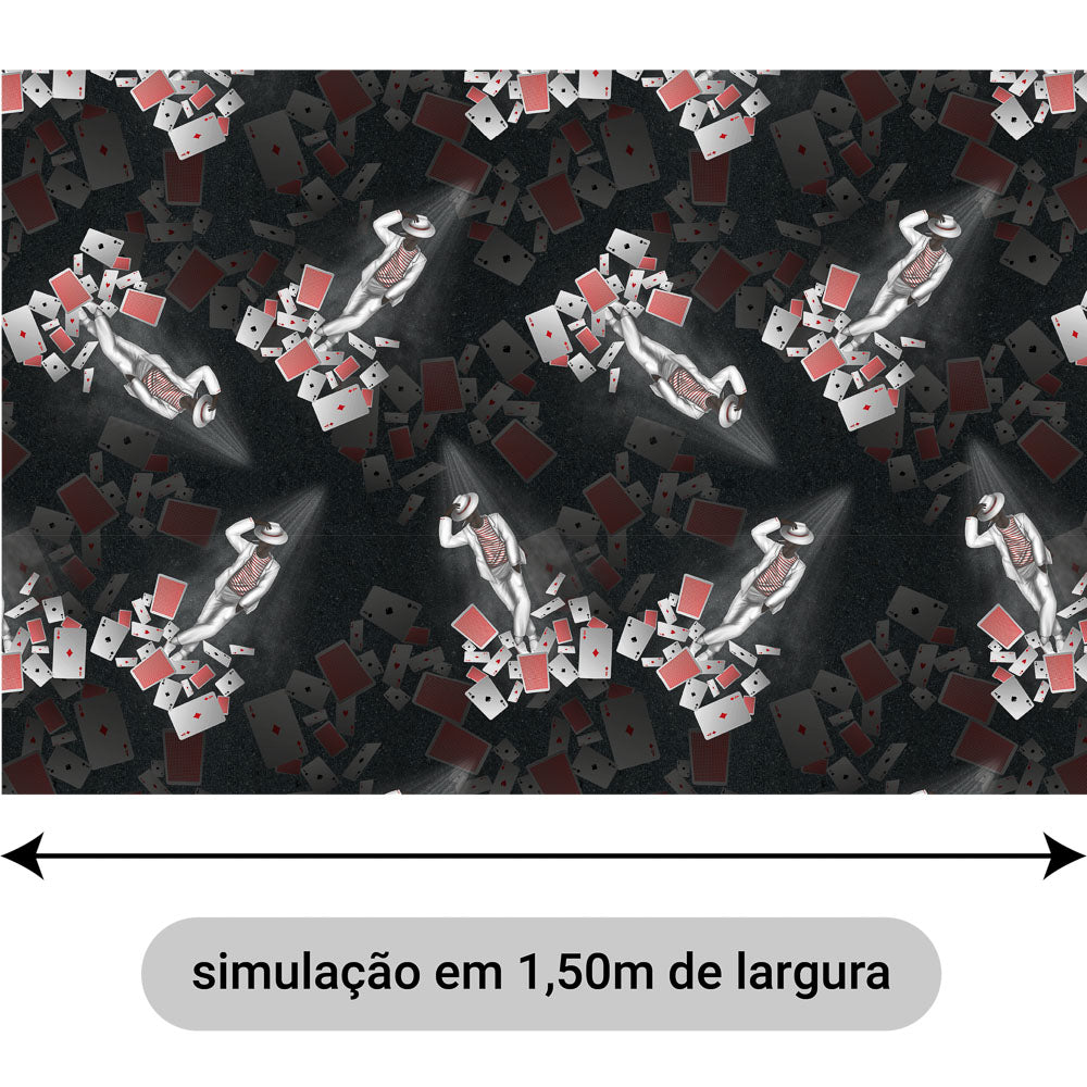 Oxford Digital Manto de Zé Pelintra Fundo Preto