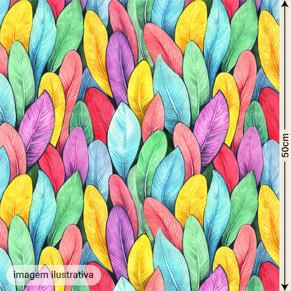 Oxford Digital Jardim Tropical Multicolor