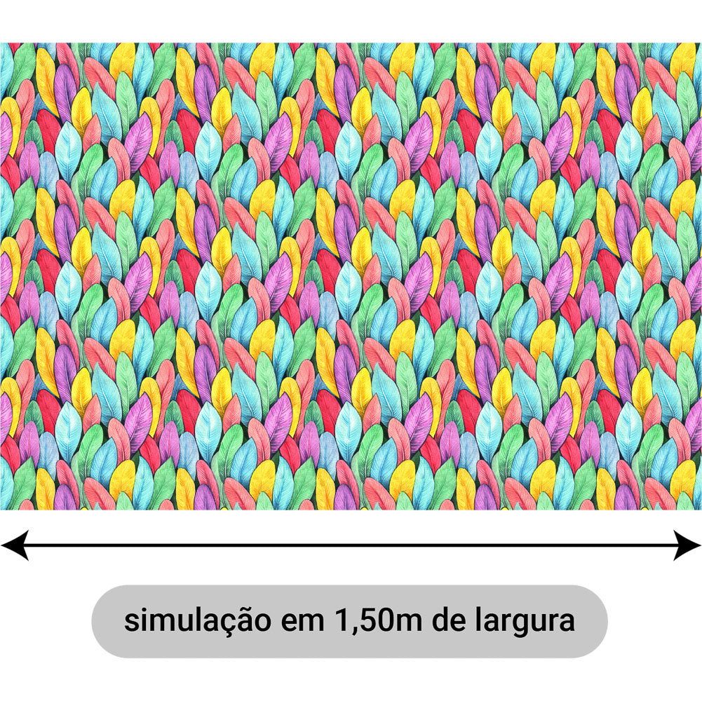 Oxford Digital Jardim Tropical Multicolor