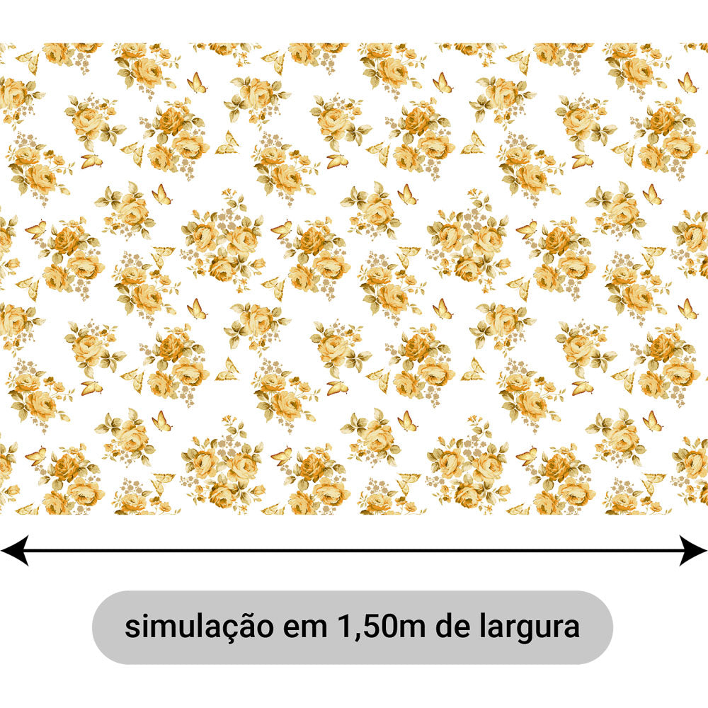 Oxford Digital Borboletas e Rosas Amarelas