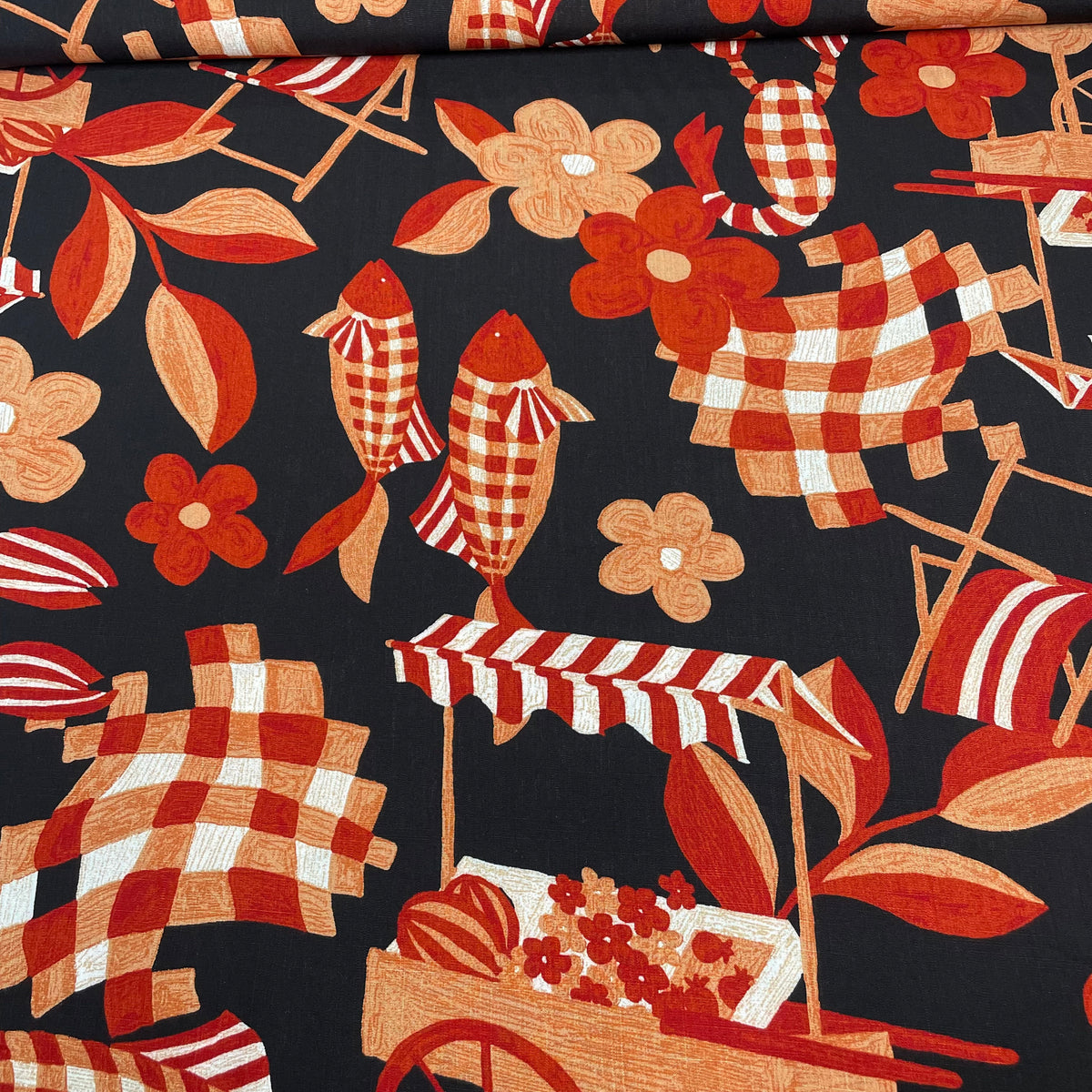 Rayon Viscose Estampada 01